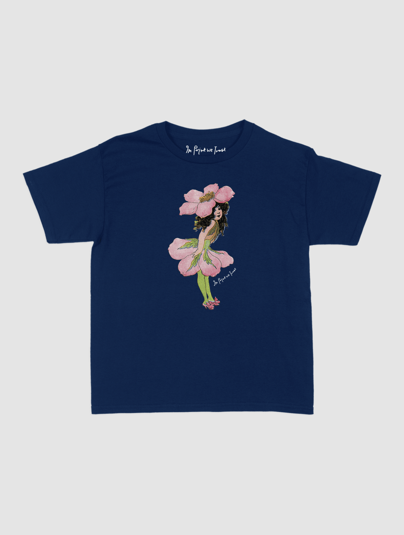 peony fairy baby tee - In Print We Trust