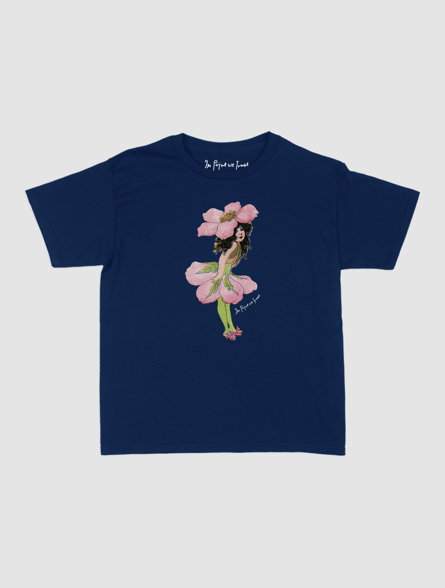 peony fairy baby tee - In Print We Trust