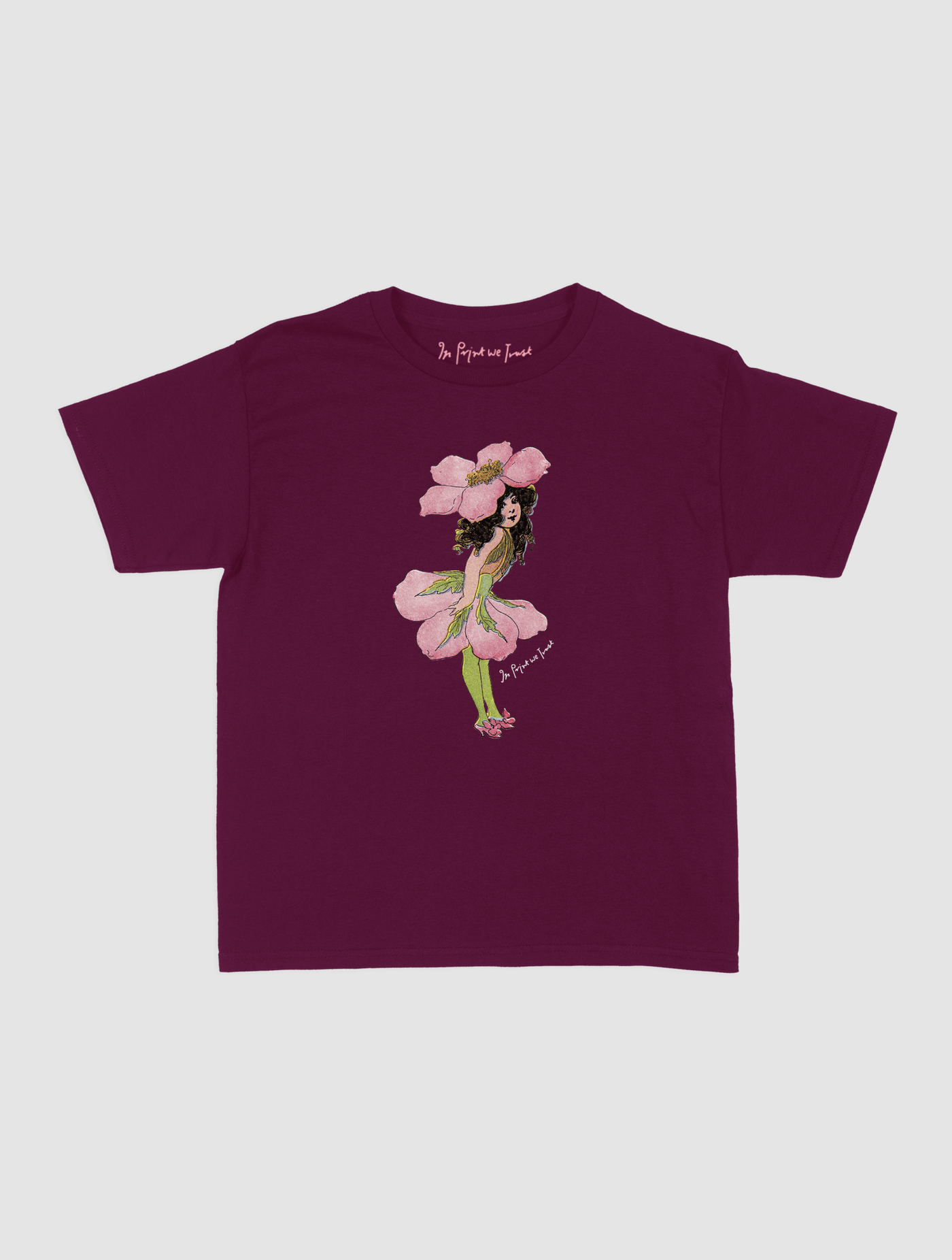 peony fairy baby tee - In Print We Trust