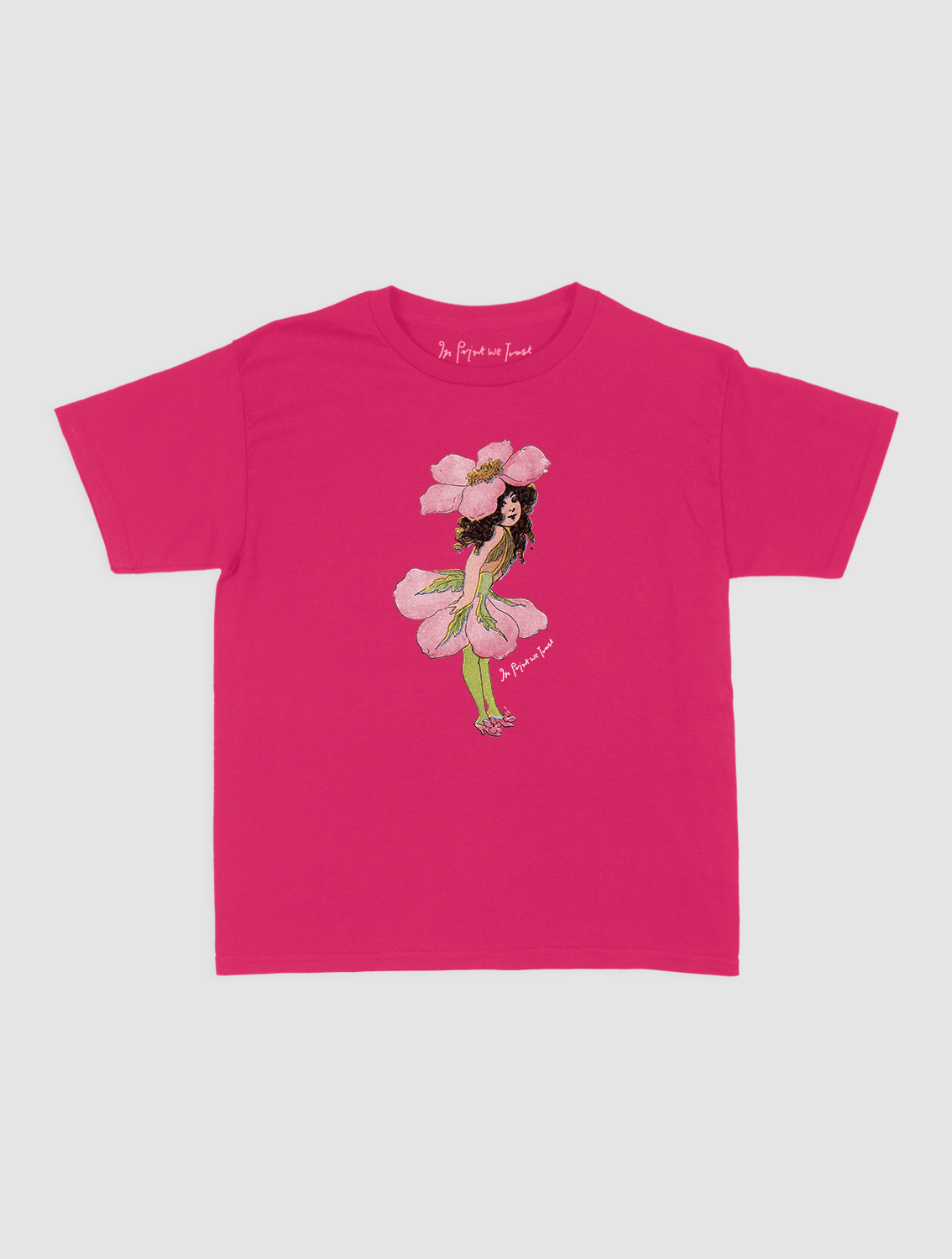 peony fairy baby tee - In Print We Trust