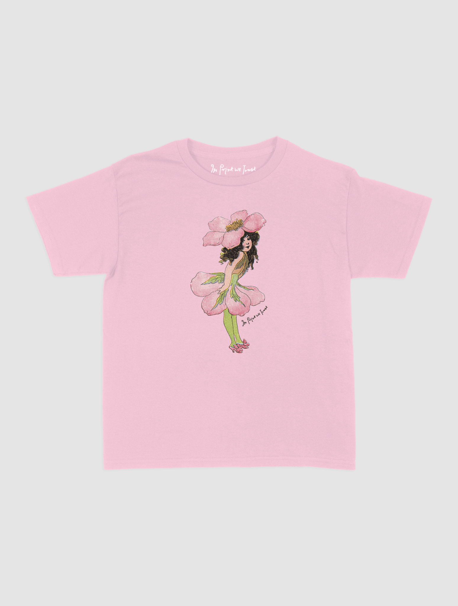 peony fairy baby tee - In Print We Trust