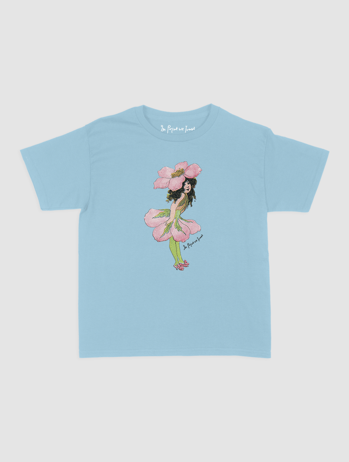 peony fairy baby tee - In Print We Trust
