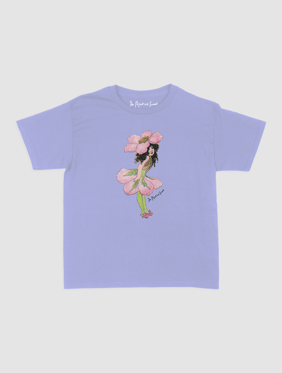 peony fairy baby tee - In Print We Trust