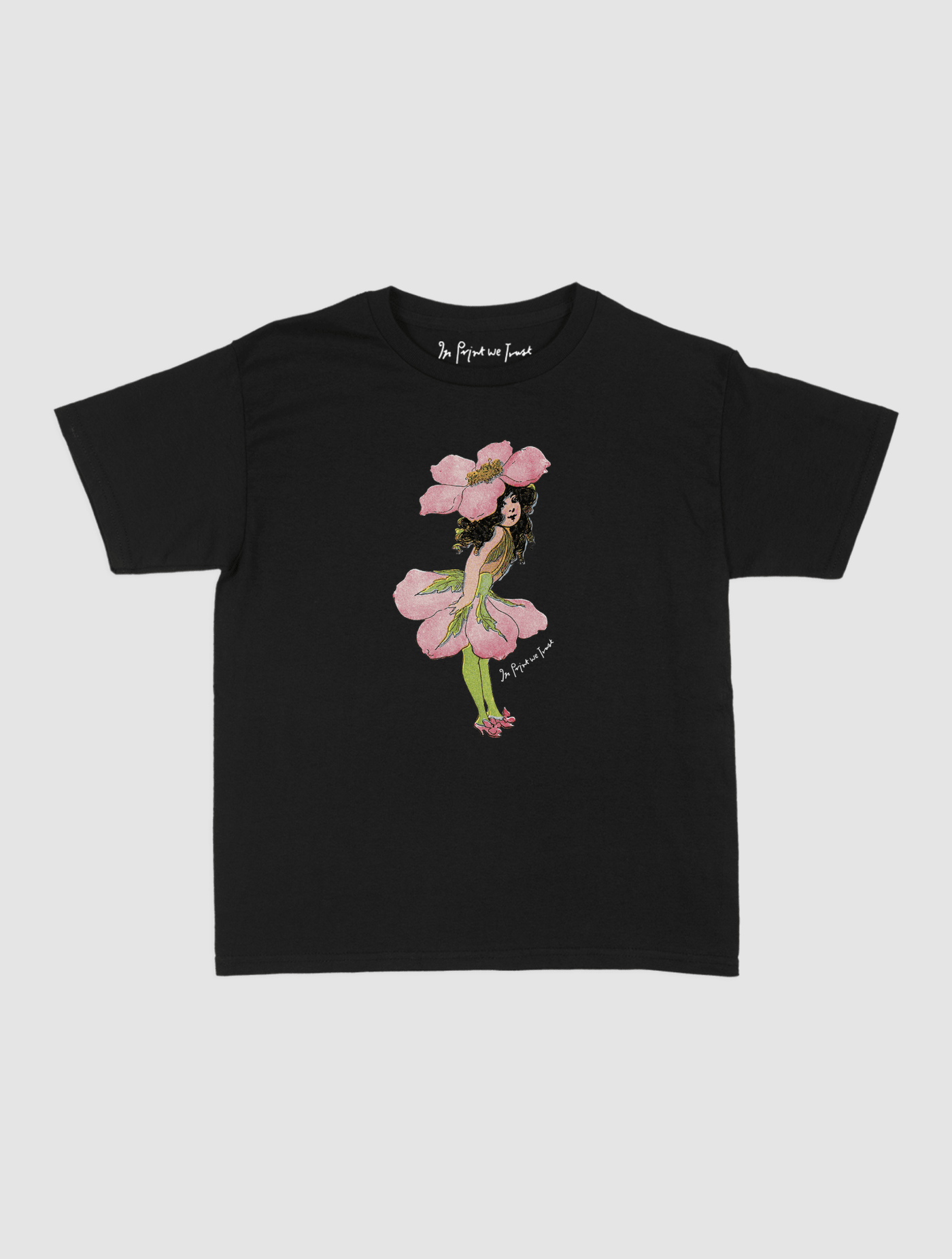 peony fairy baby tee - In Print We Trust