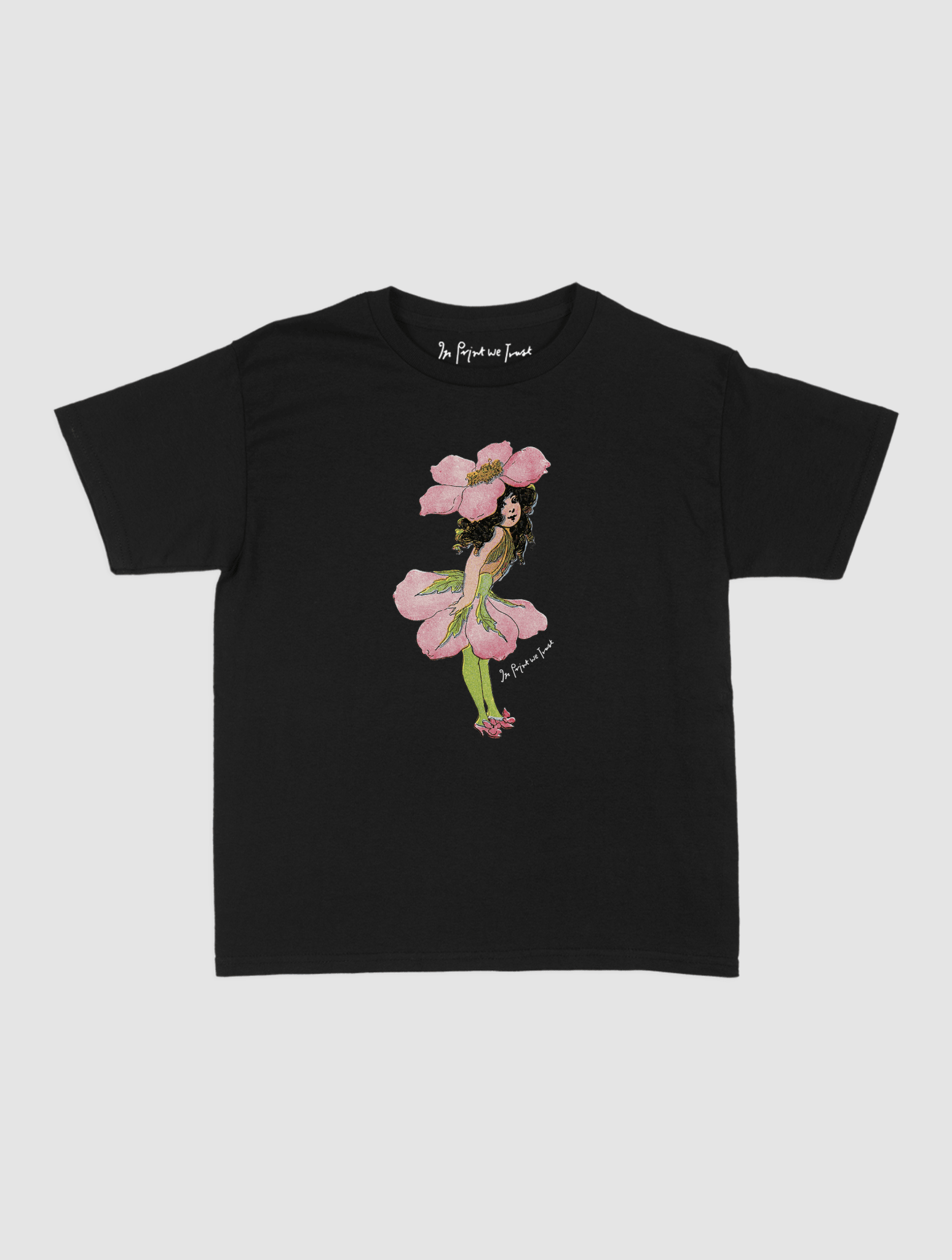 peony fairy baby tee - In Print We Trust