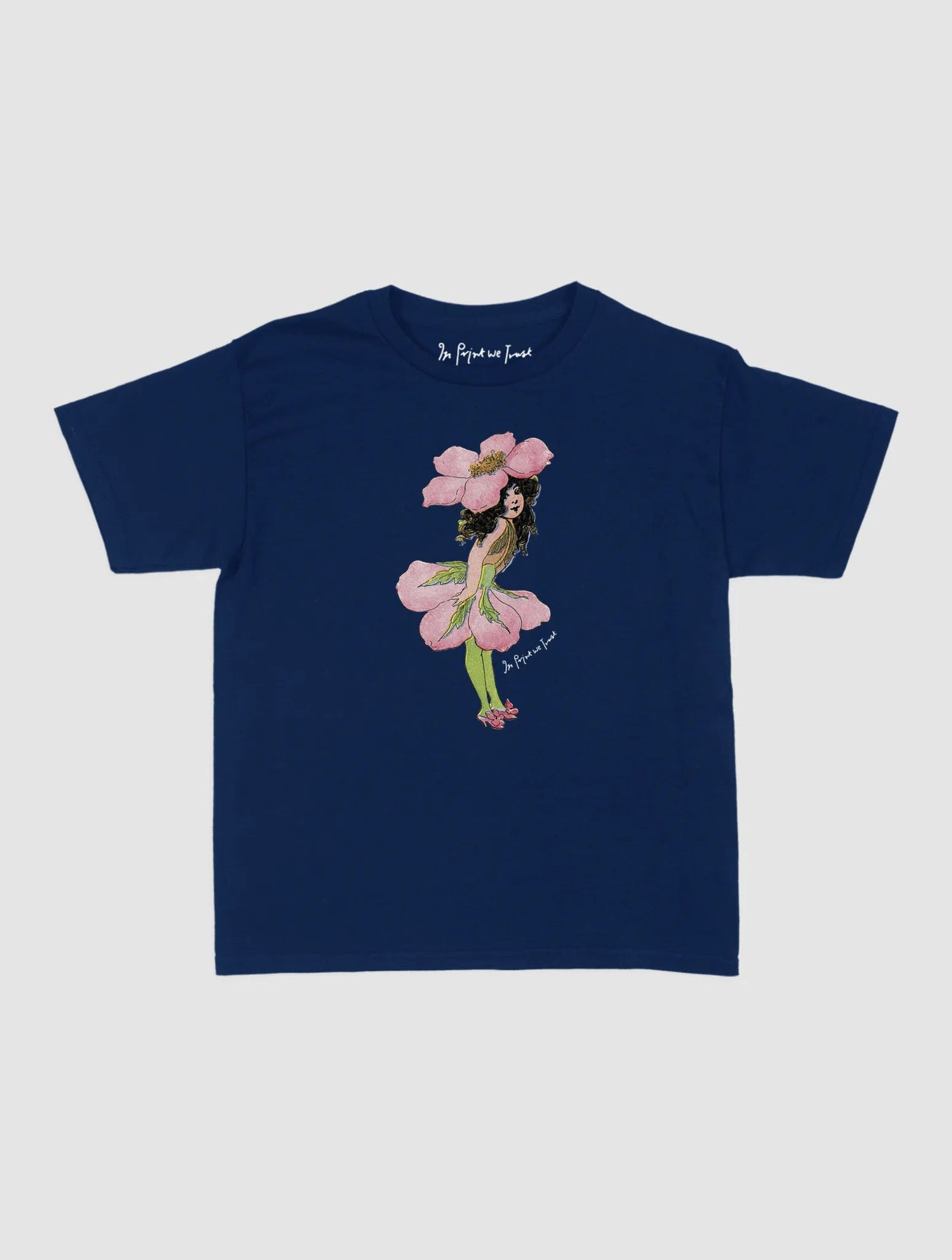 peony fairy baby tee - In Print We Trust