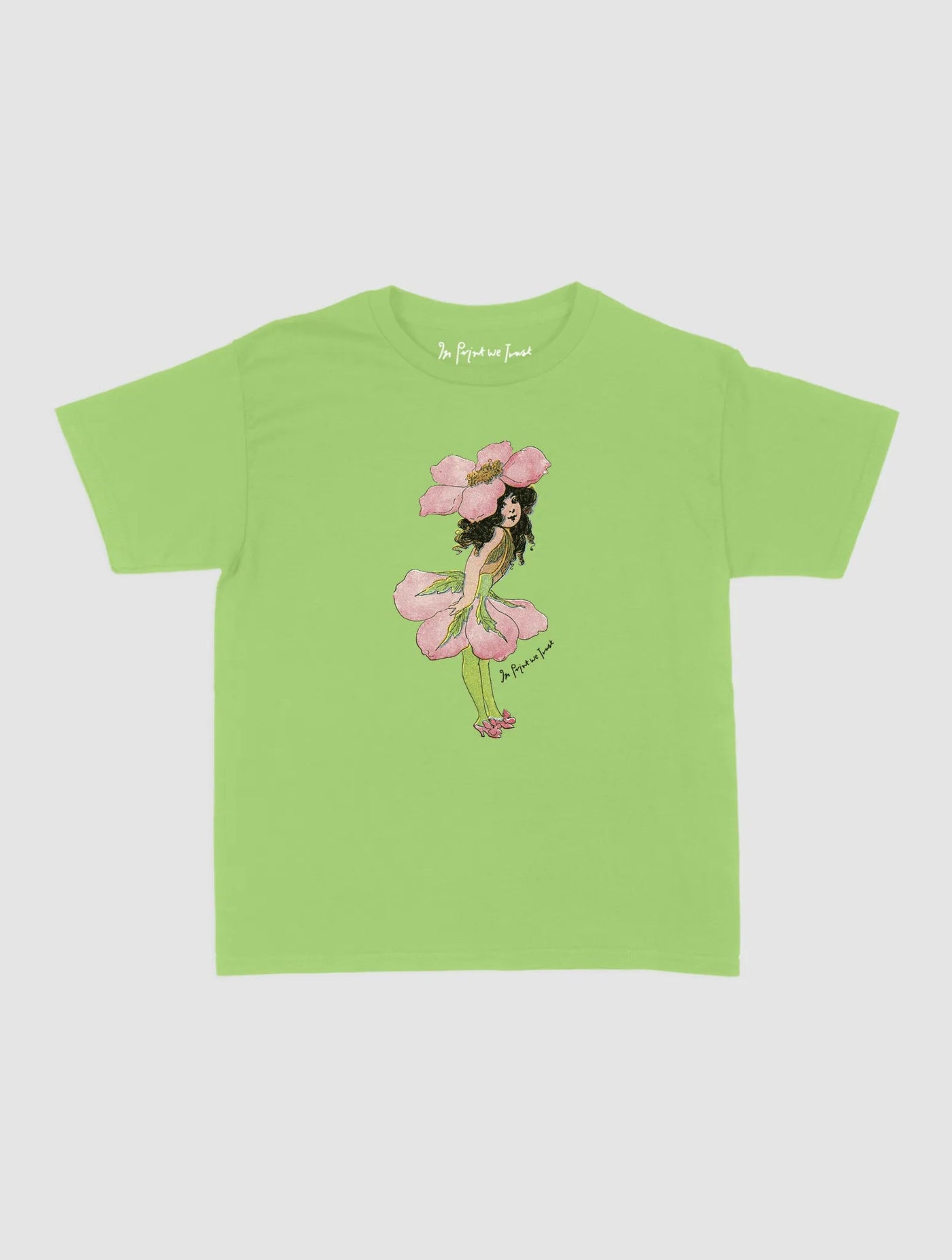 peony fairy baby tee - In Print We Trust