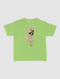 peony fairy baby tee - In Print We Trust