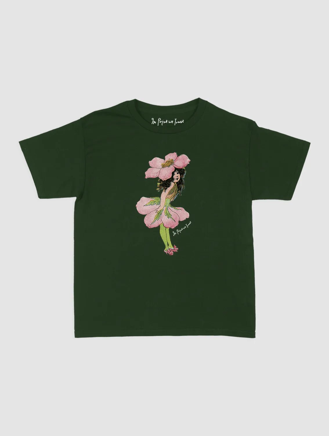 peony fairy baby tee - In Print We Trust