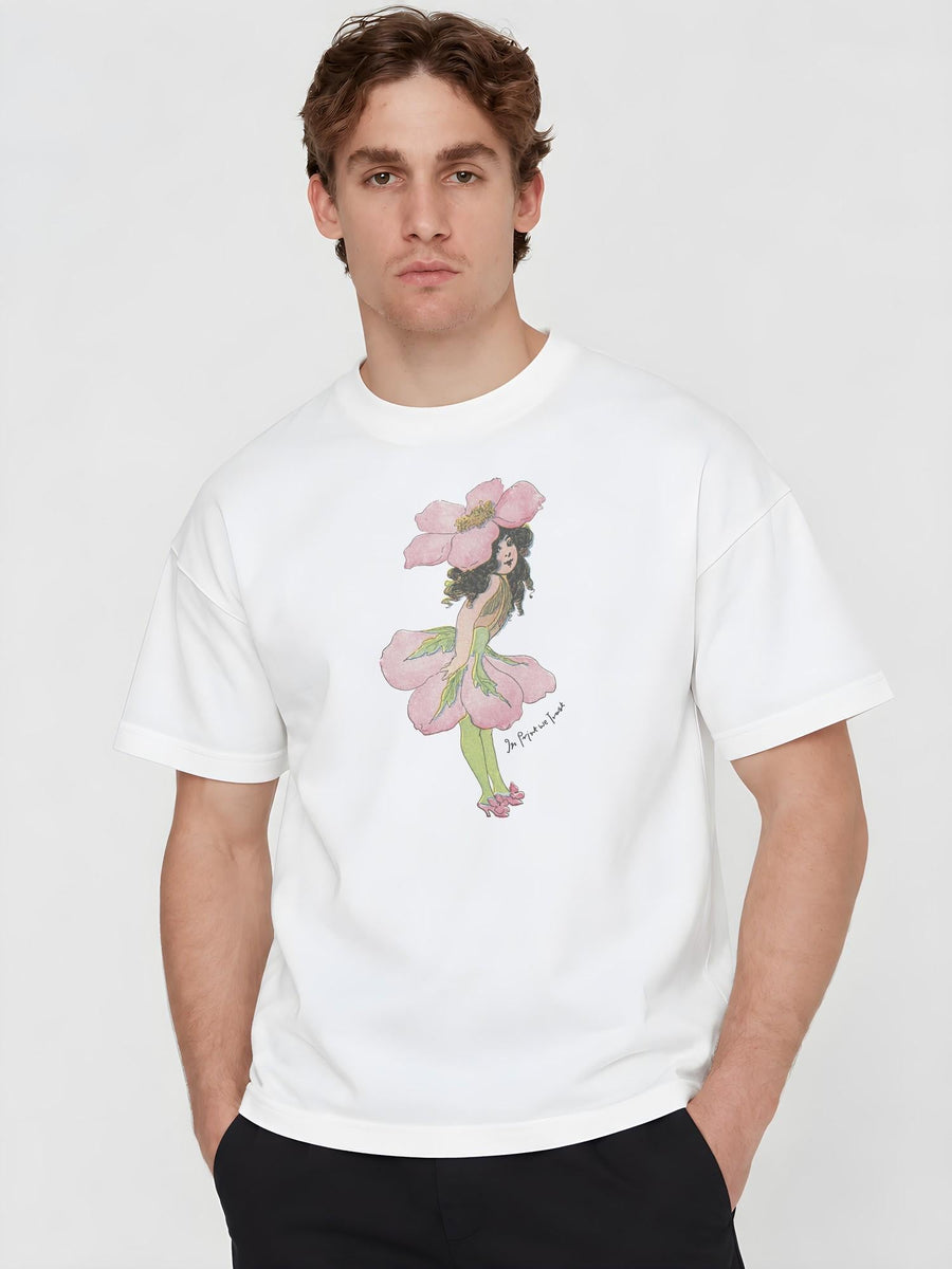 peony fairy heavyweight tee - In Print We Trust