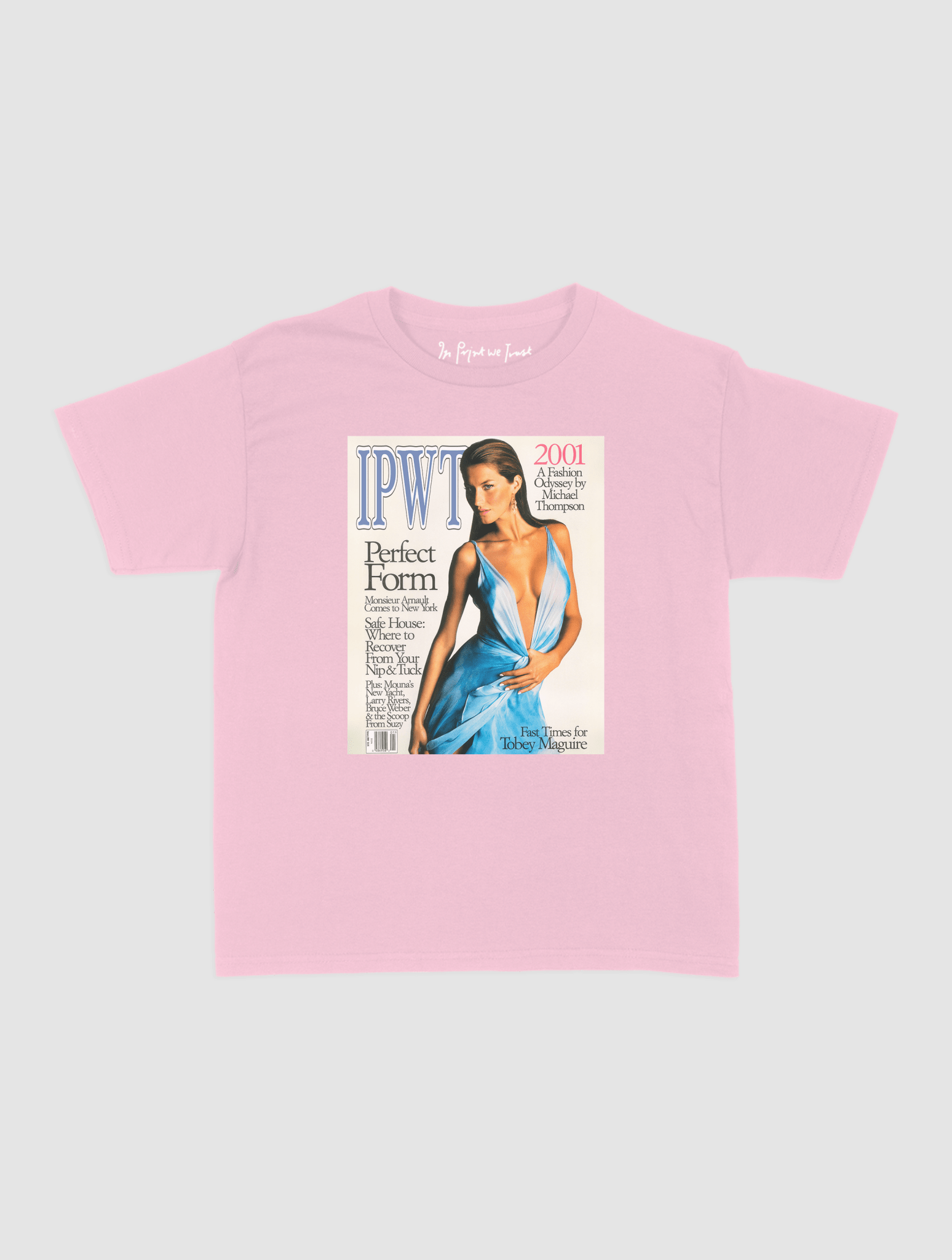 perfect form baby tee - In Print We Trust