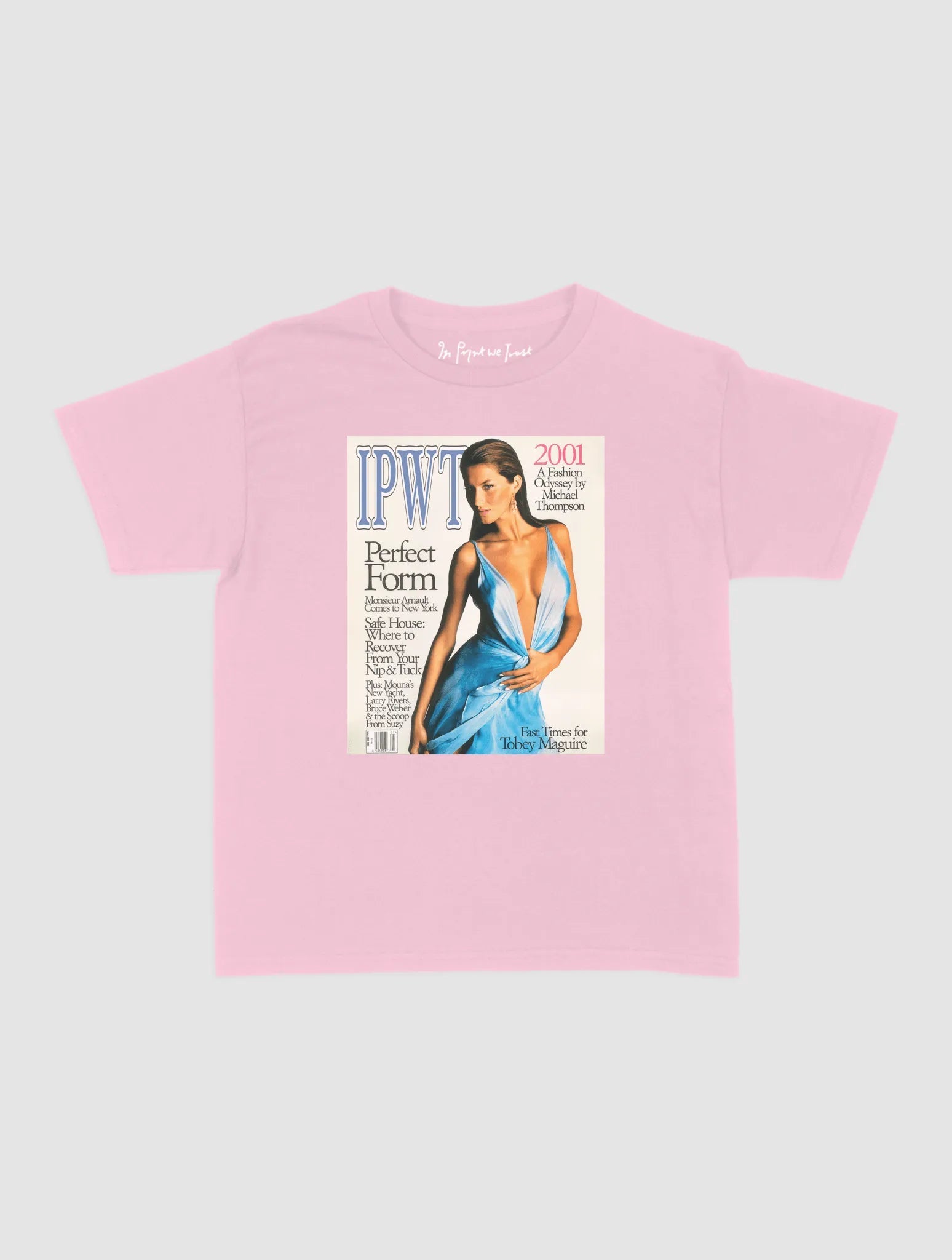 perfect form baby tee - In Print We Trust