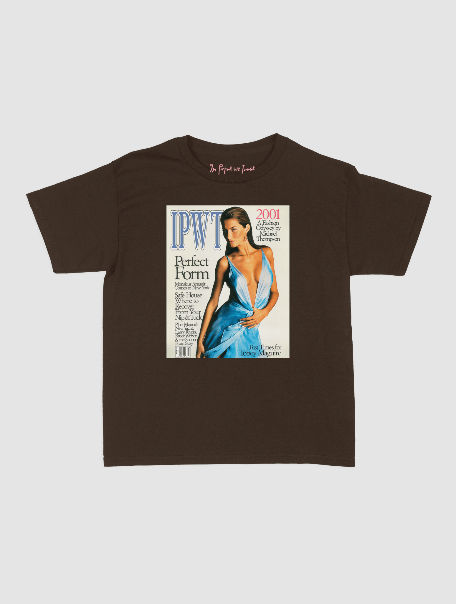 perfect form baby tee - In Print We Trust