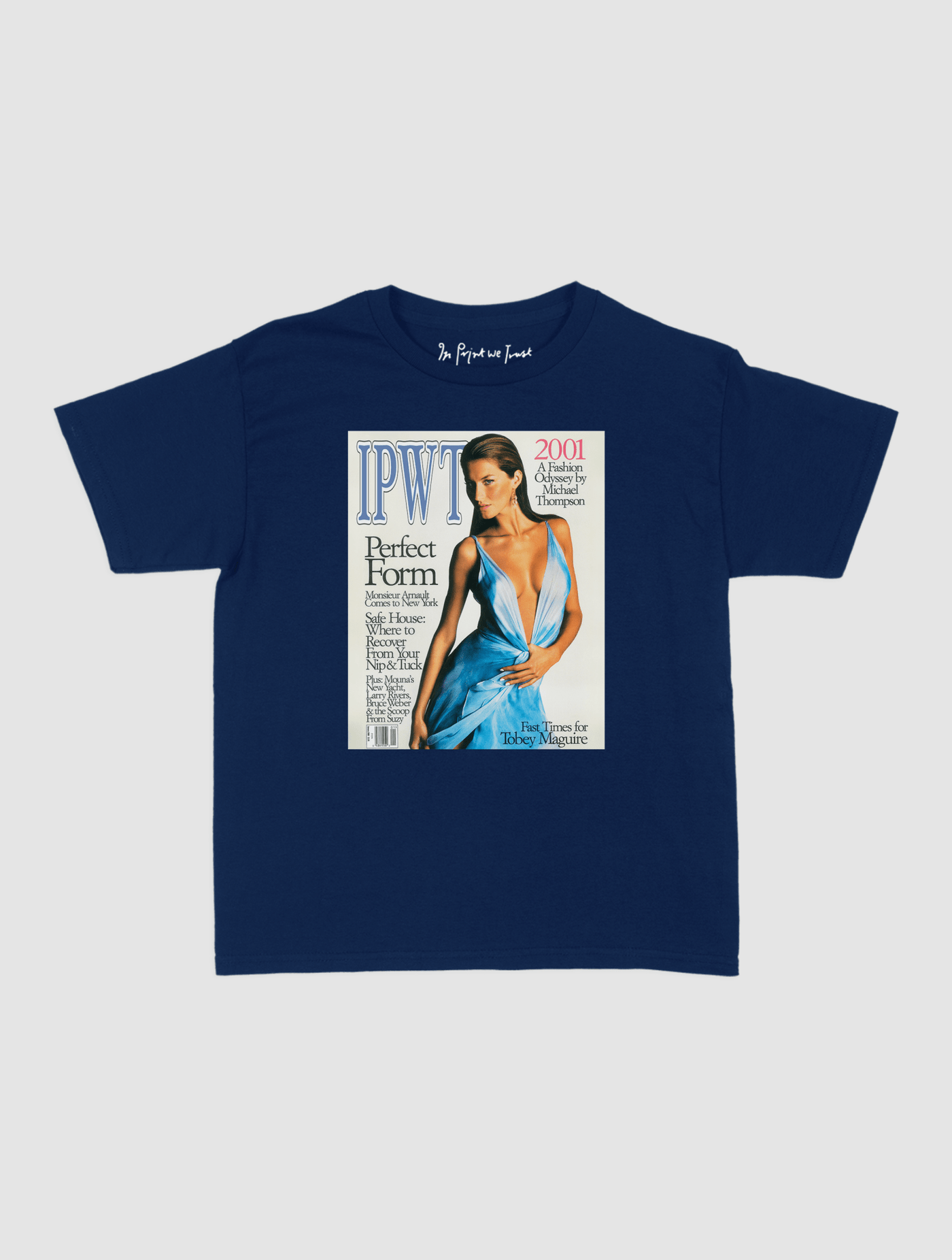 perfect form baby tee - In Print We Trust