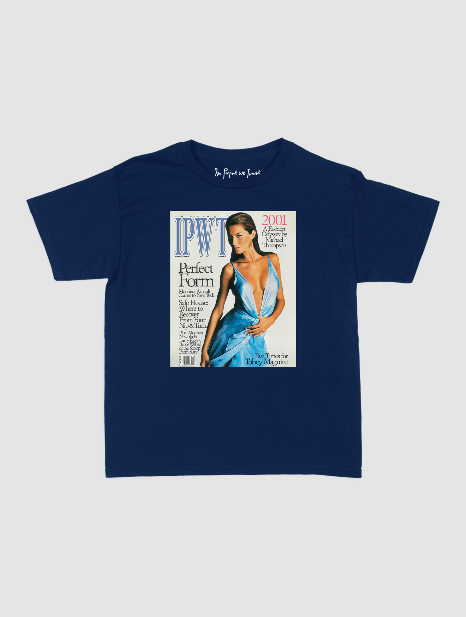 perfect form baby tee - In Print We Trust