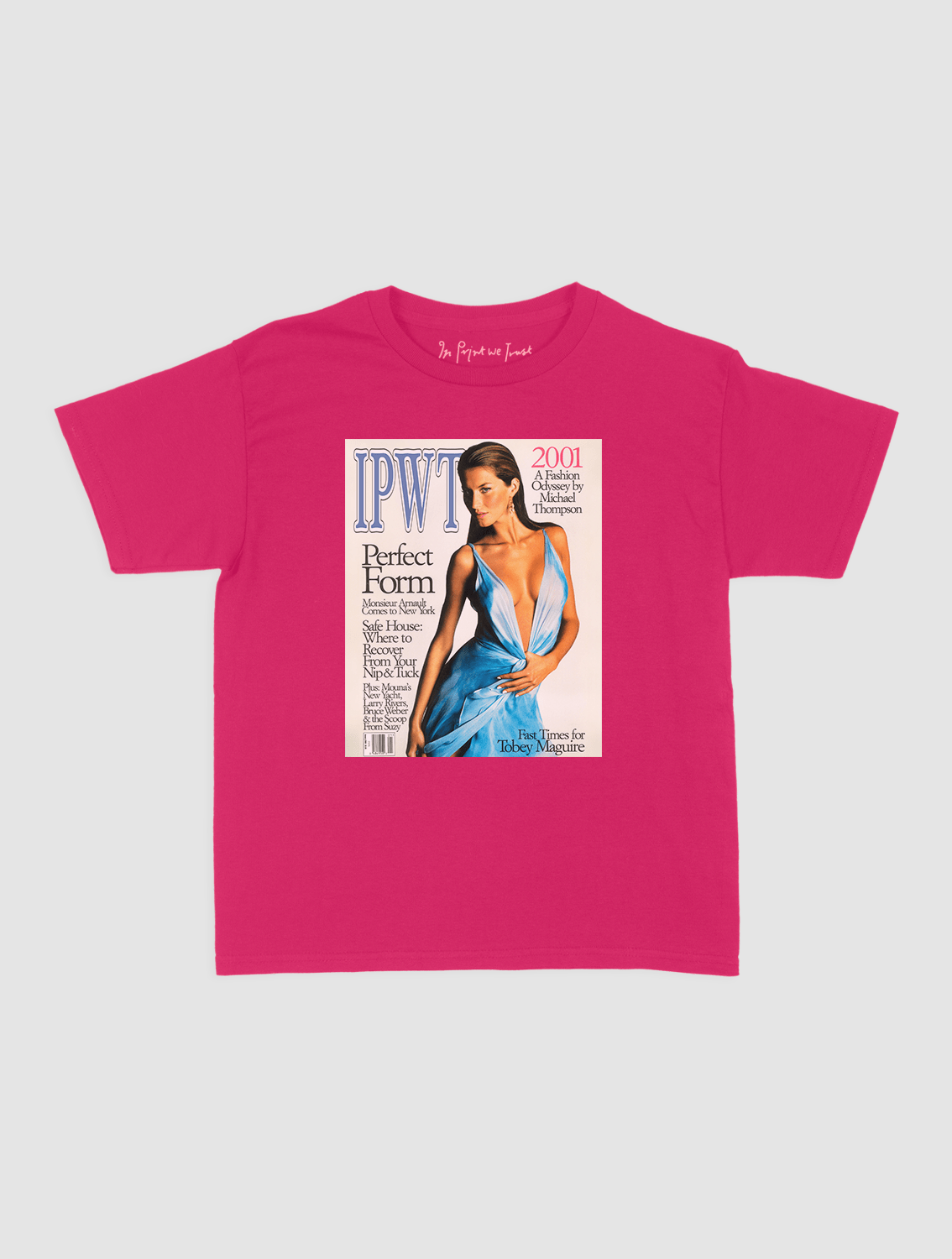 perfect form baby tee - In Print We Trust