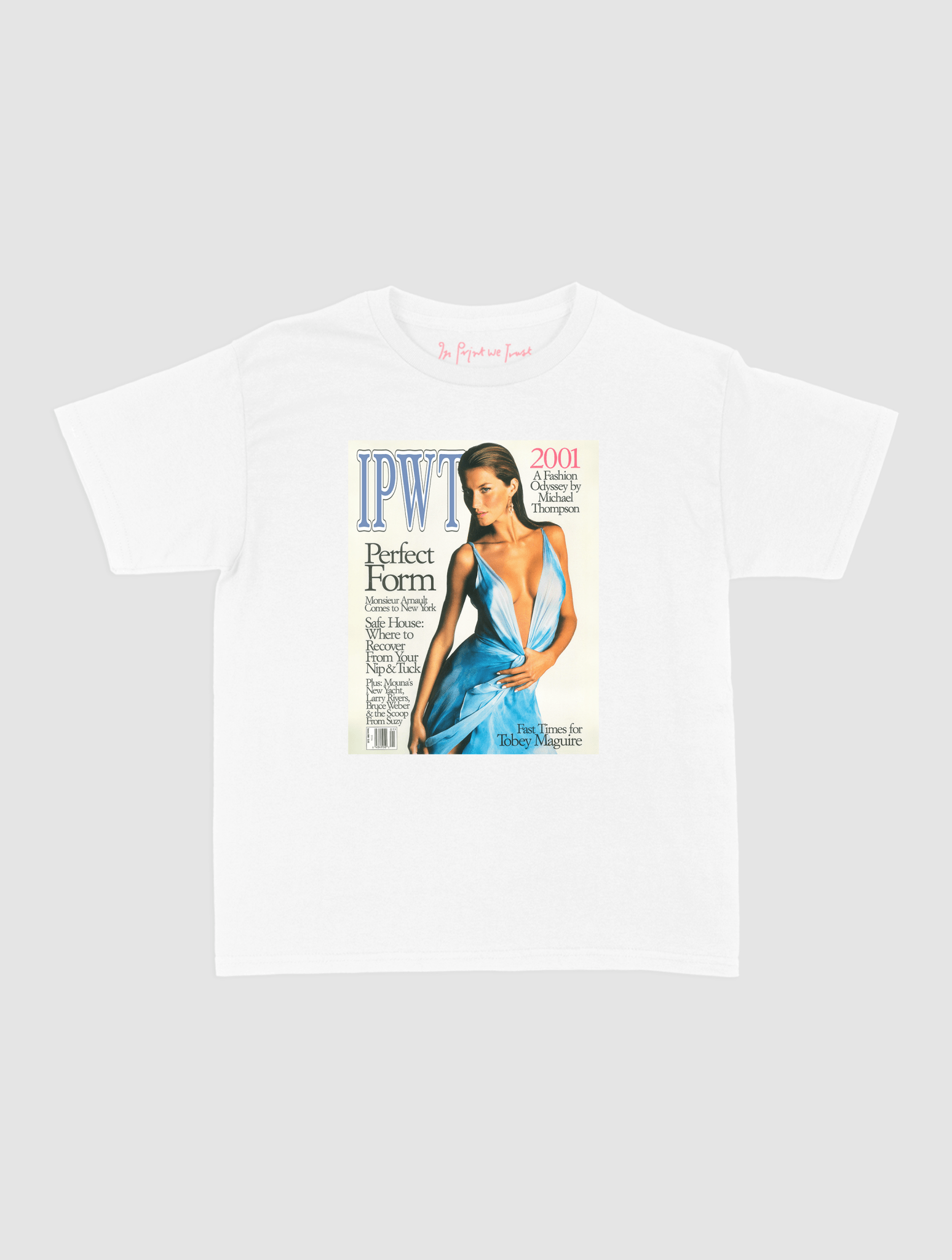 perfect form baby tee - In Print We Trust