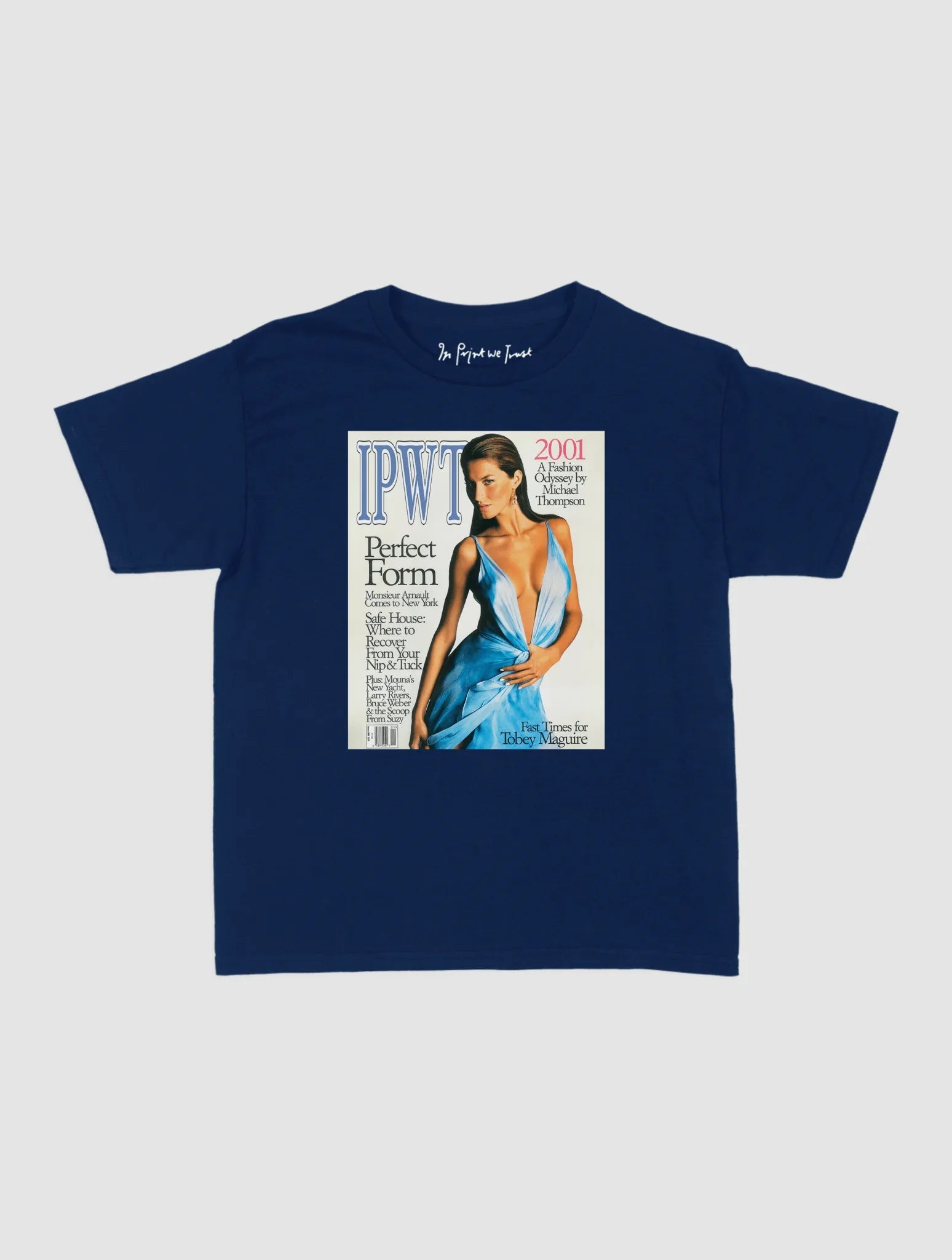 perfect form baby tee - In Print We Trust