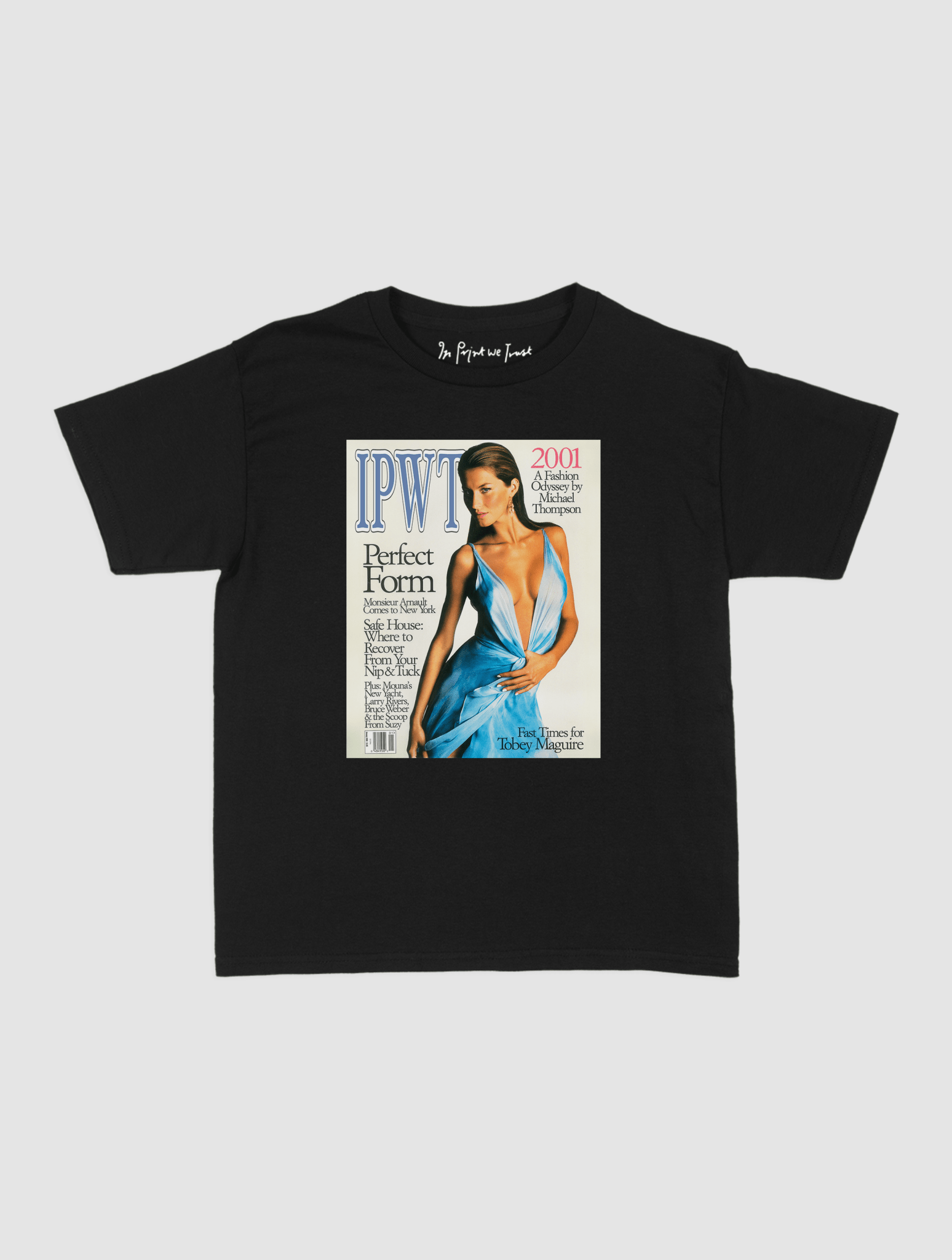 perfect form baby tee - In Print We Trust