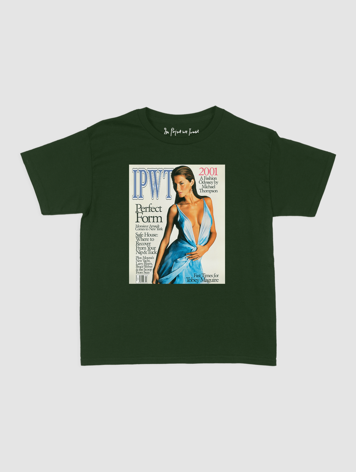 perfect form baby tee - In Print We Trust