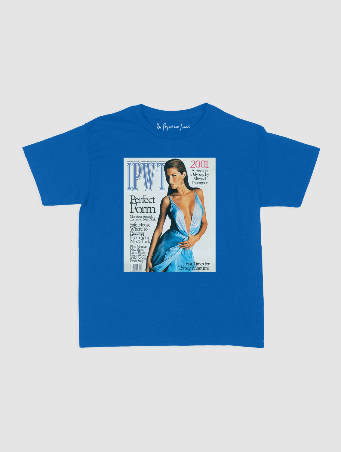 perfect form baby tee - In Print We Trust