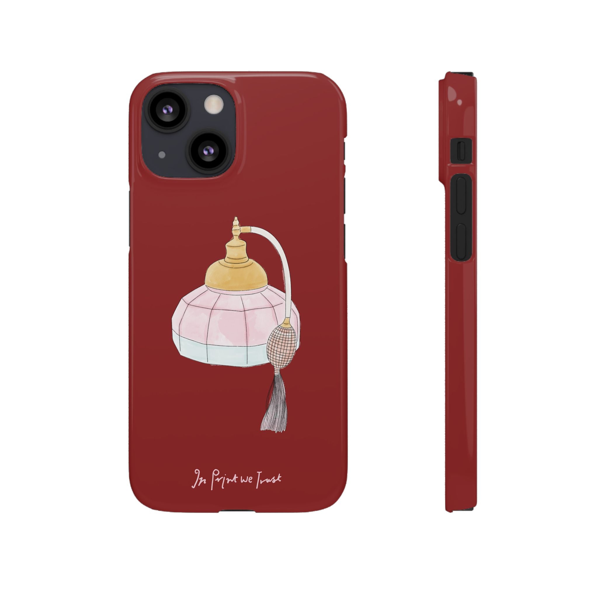 perfume iPhone case - In Print We Trust