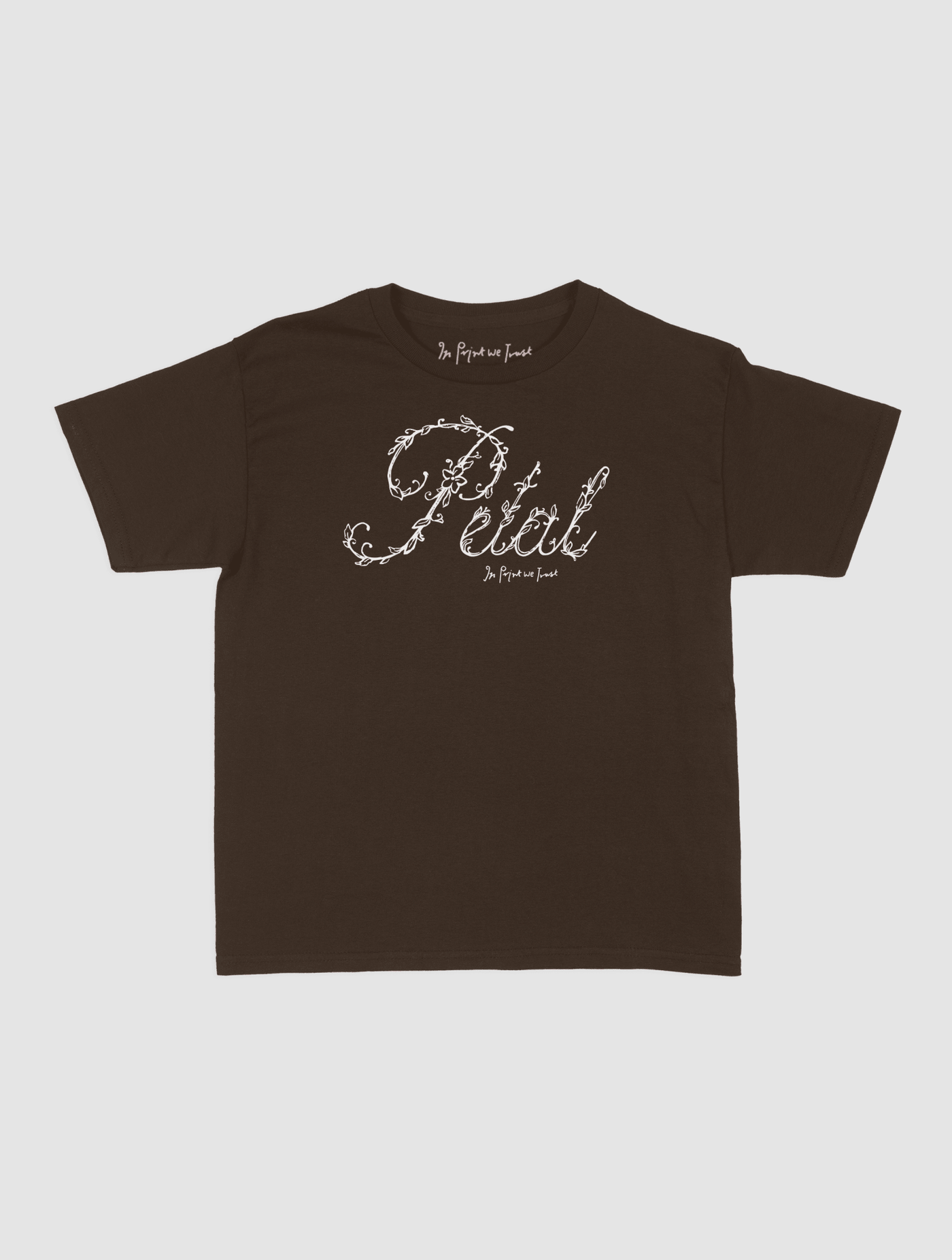 petal baby tee - In Print We Trust