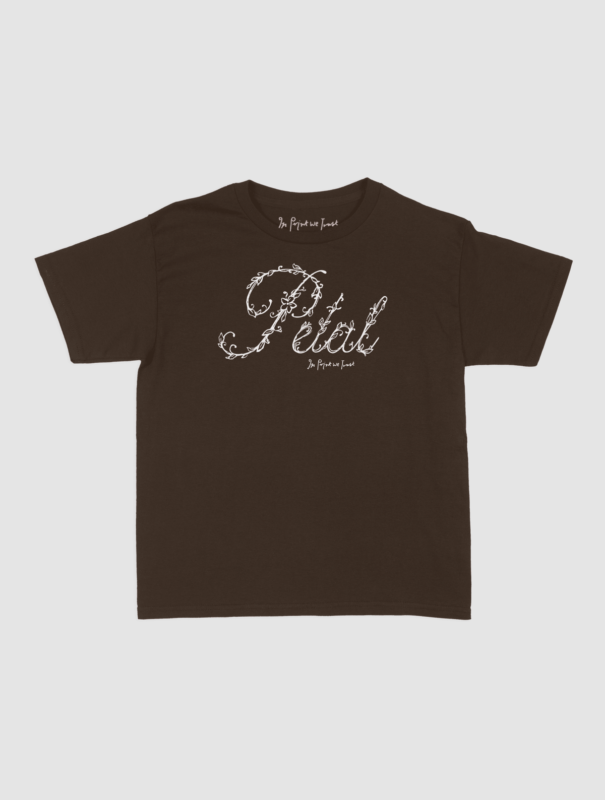 petal baby tee - In Print We Trust