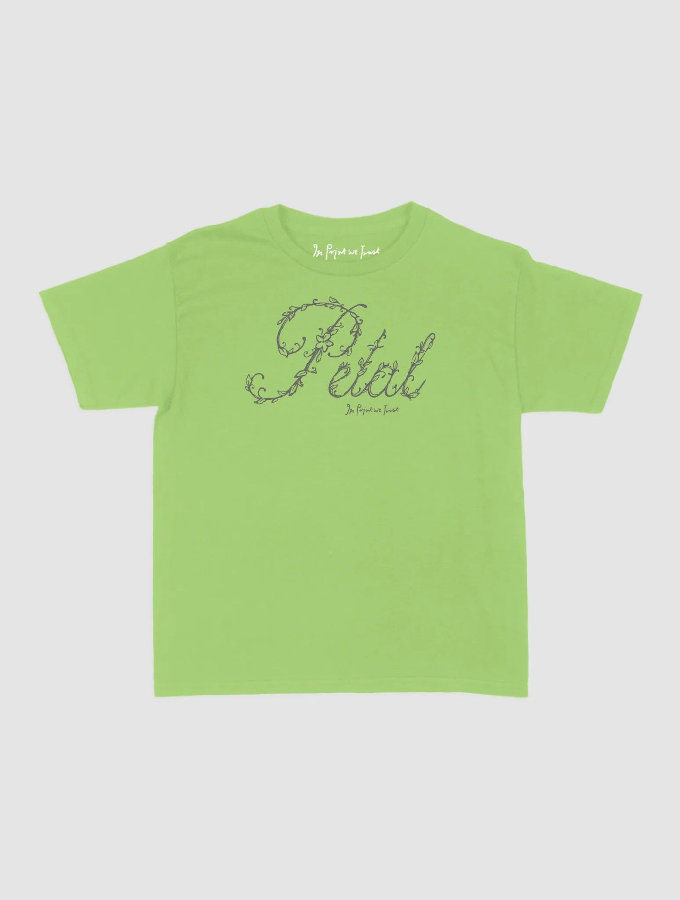 petal baby tee - In Print We Trust