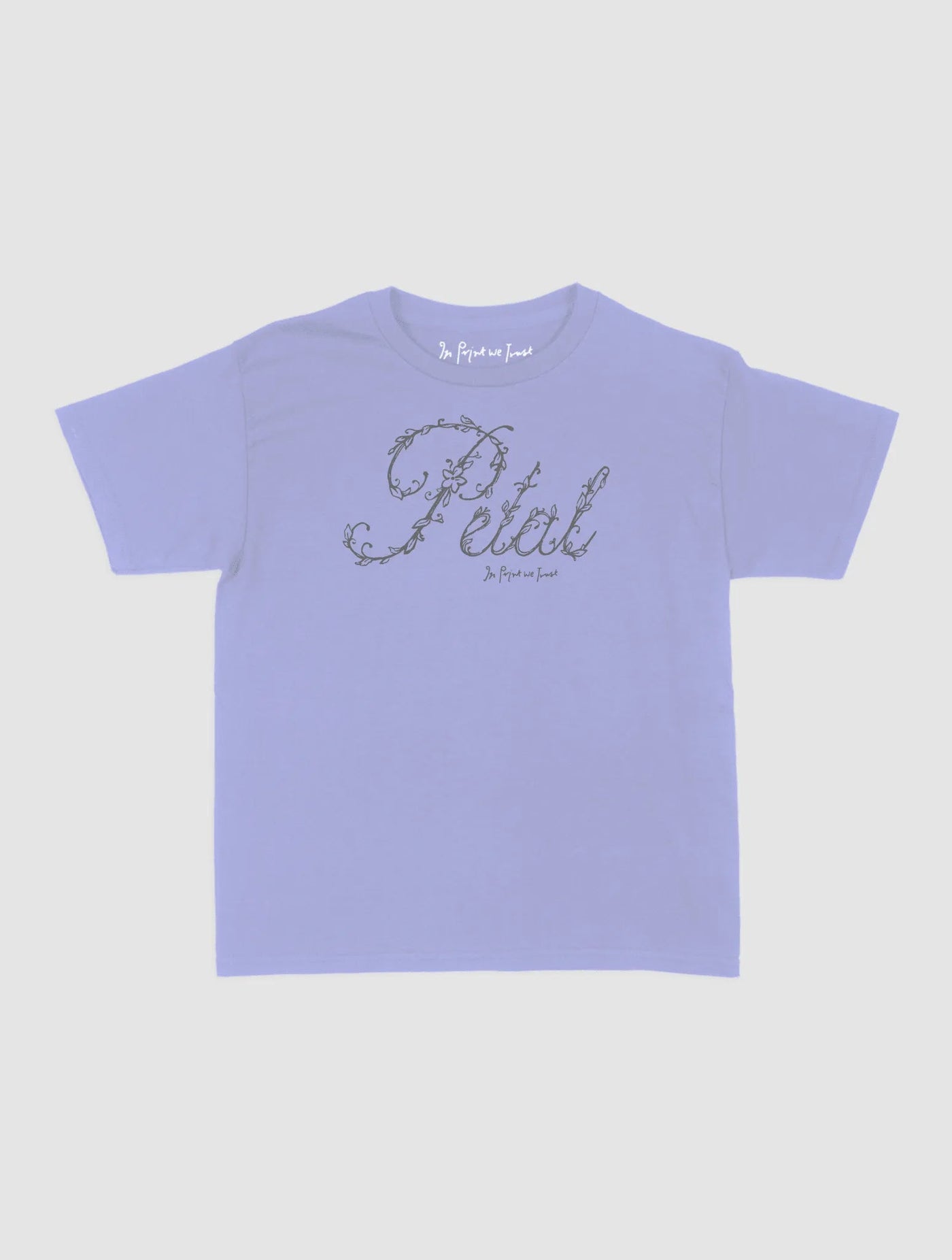 petal baby tee - In Print We Trust