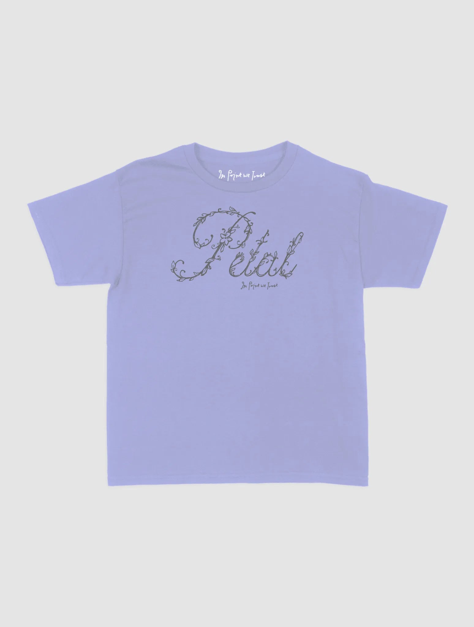petal baby tee - In Print We Trust