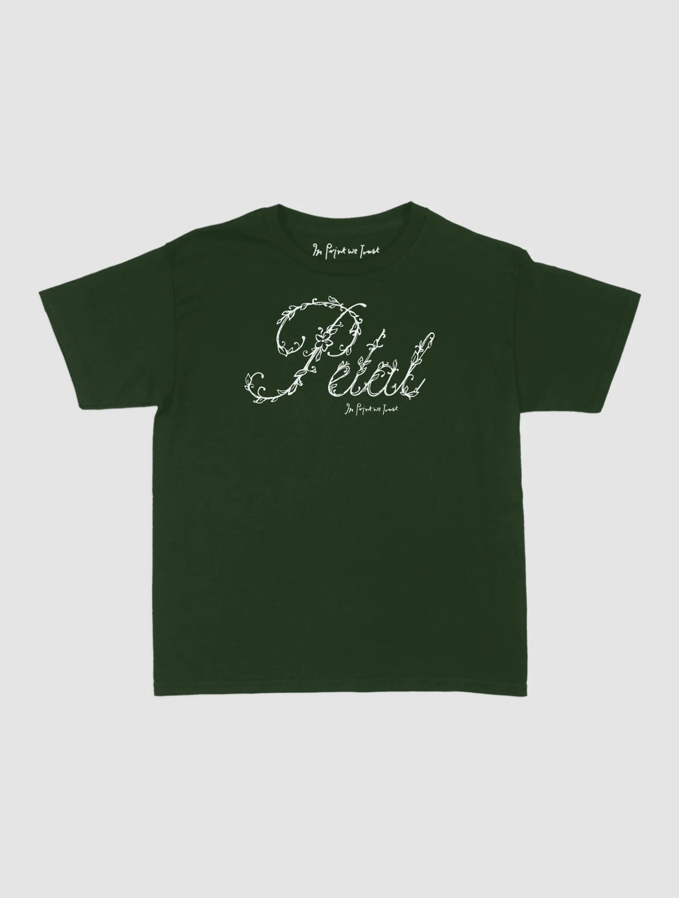 petal baby tee - In Print We Trust
