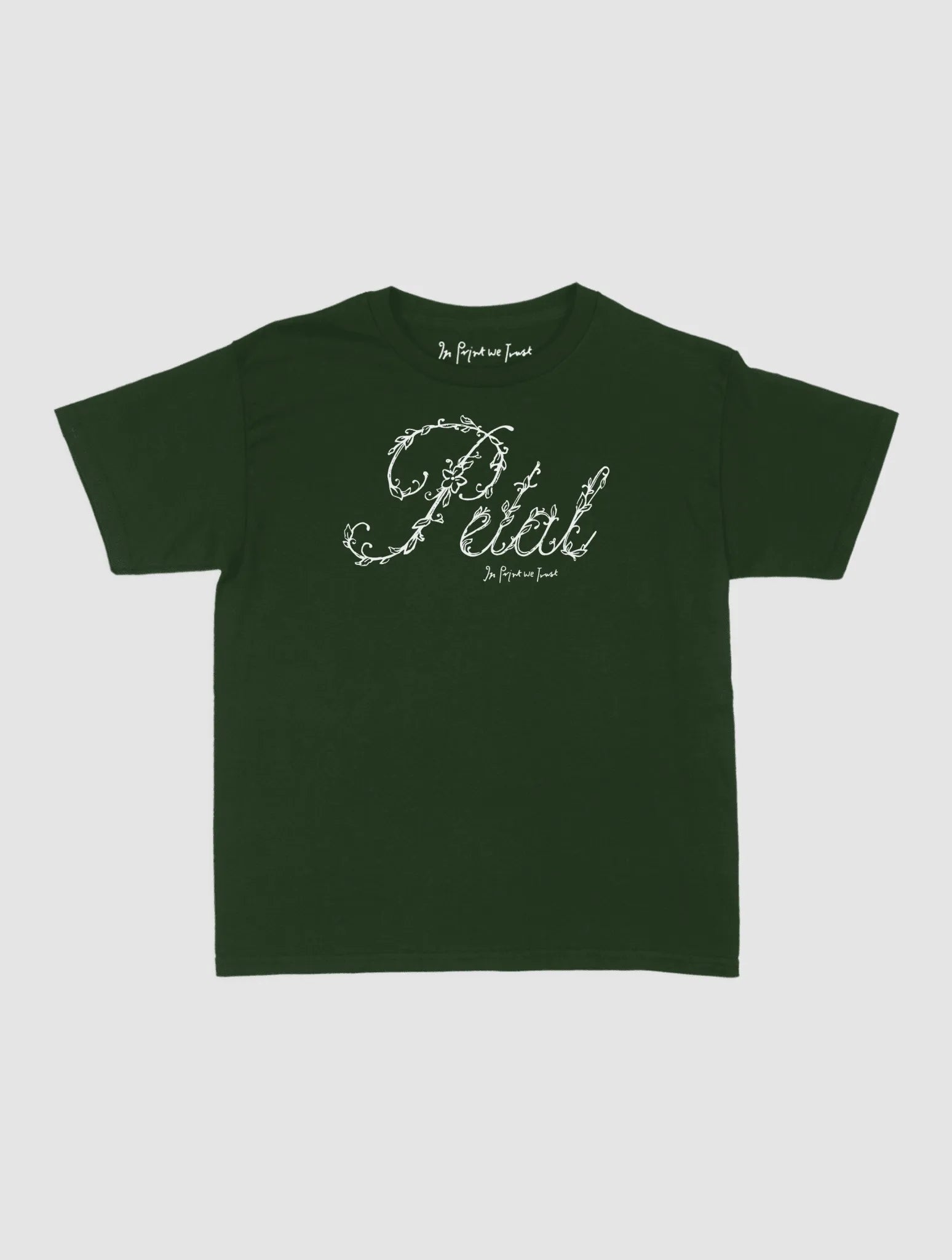 petal baby tee - In Print We Trust