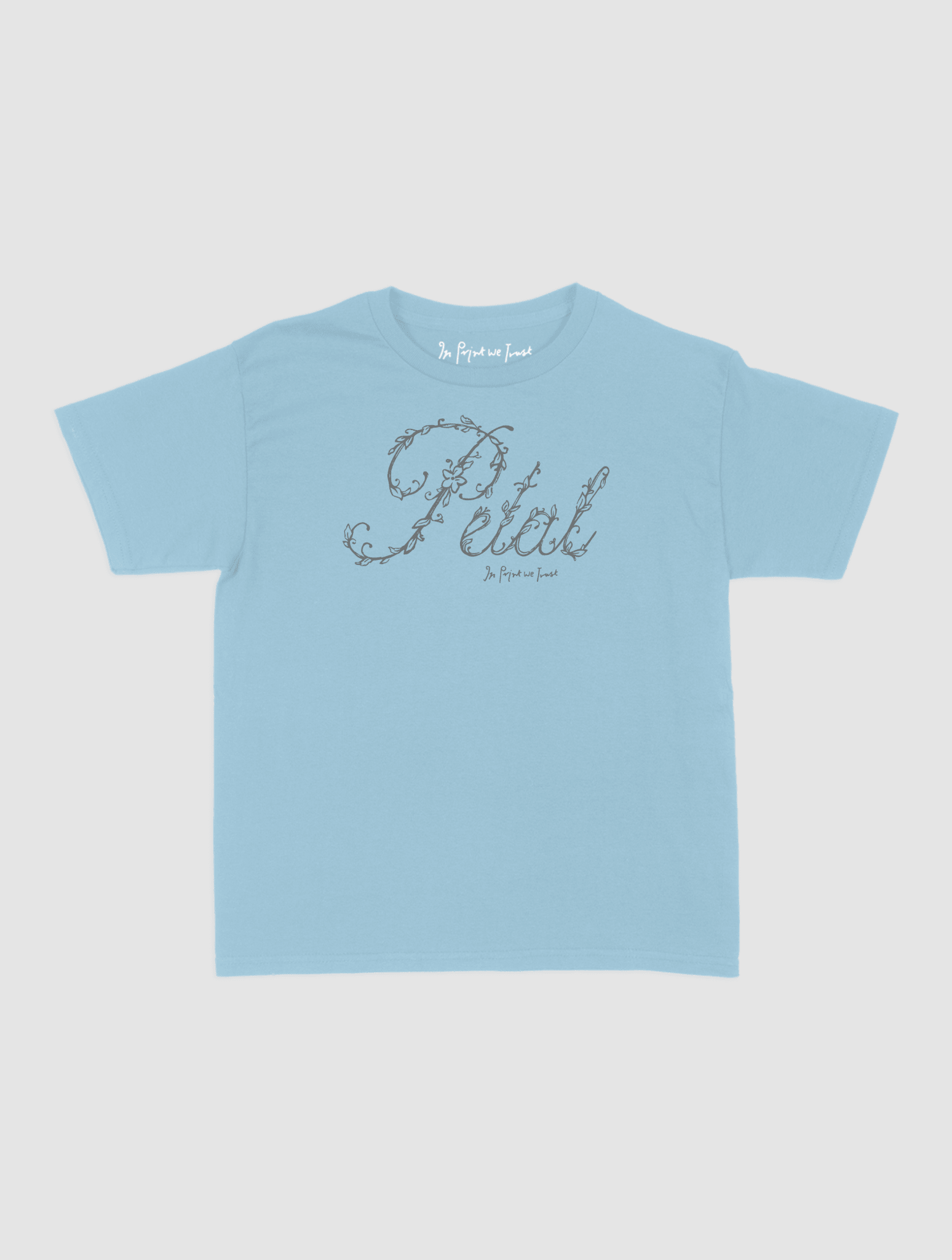 petal baby tee - In Print We Trust