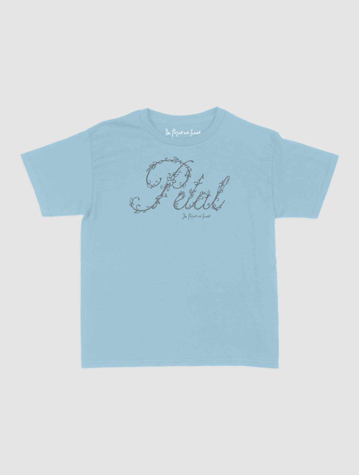 petal baby tee - In Print We Trust