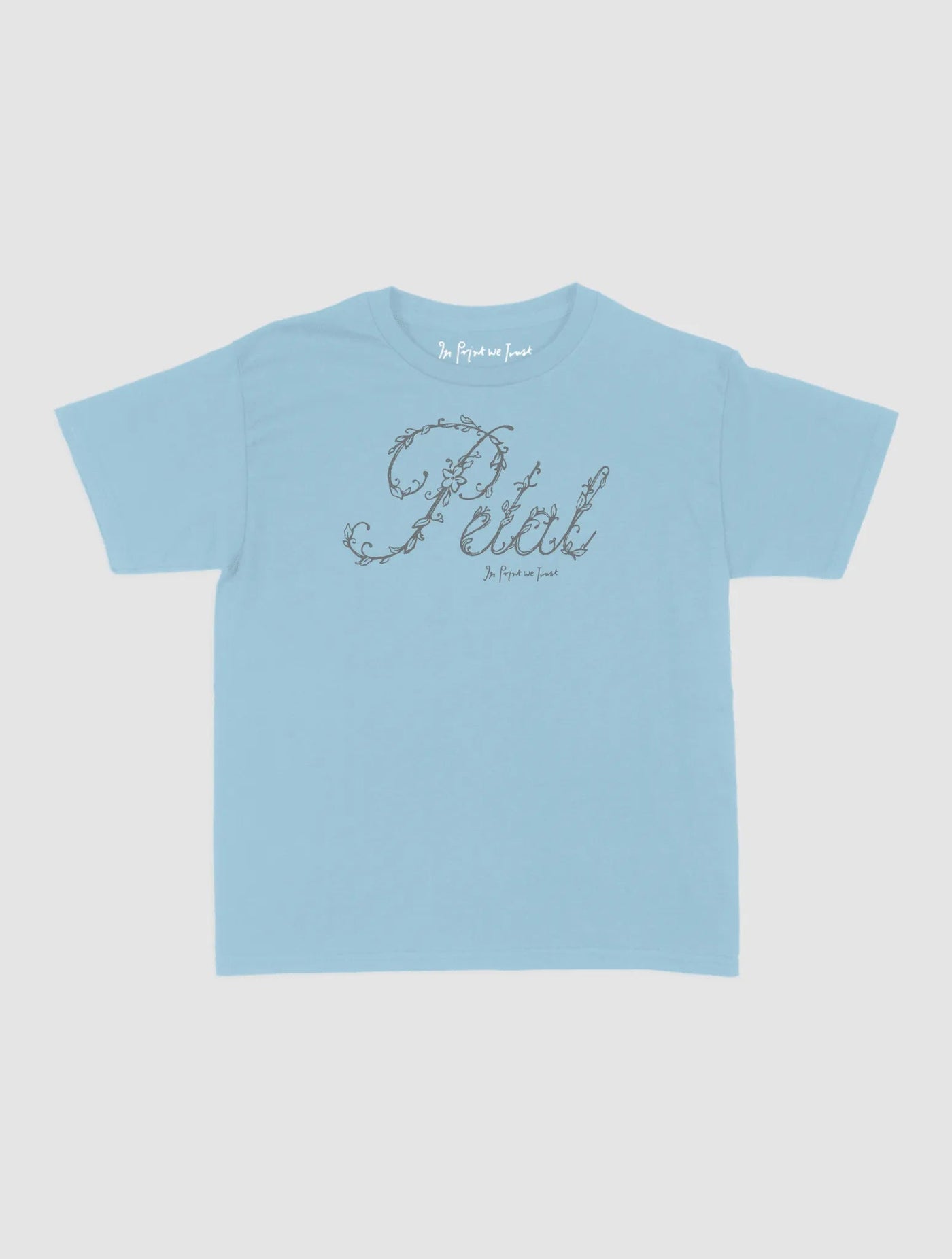 petal baby tee - In Print We Trust