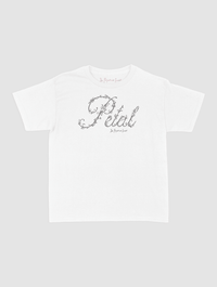 petal baby tee - In Print We Trust