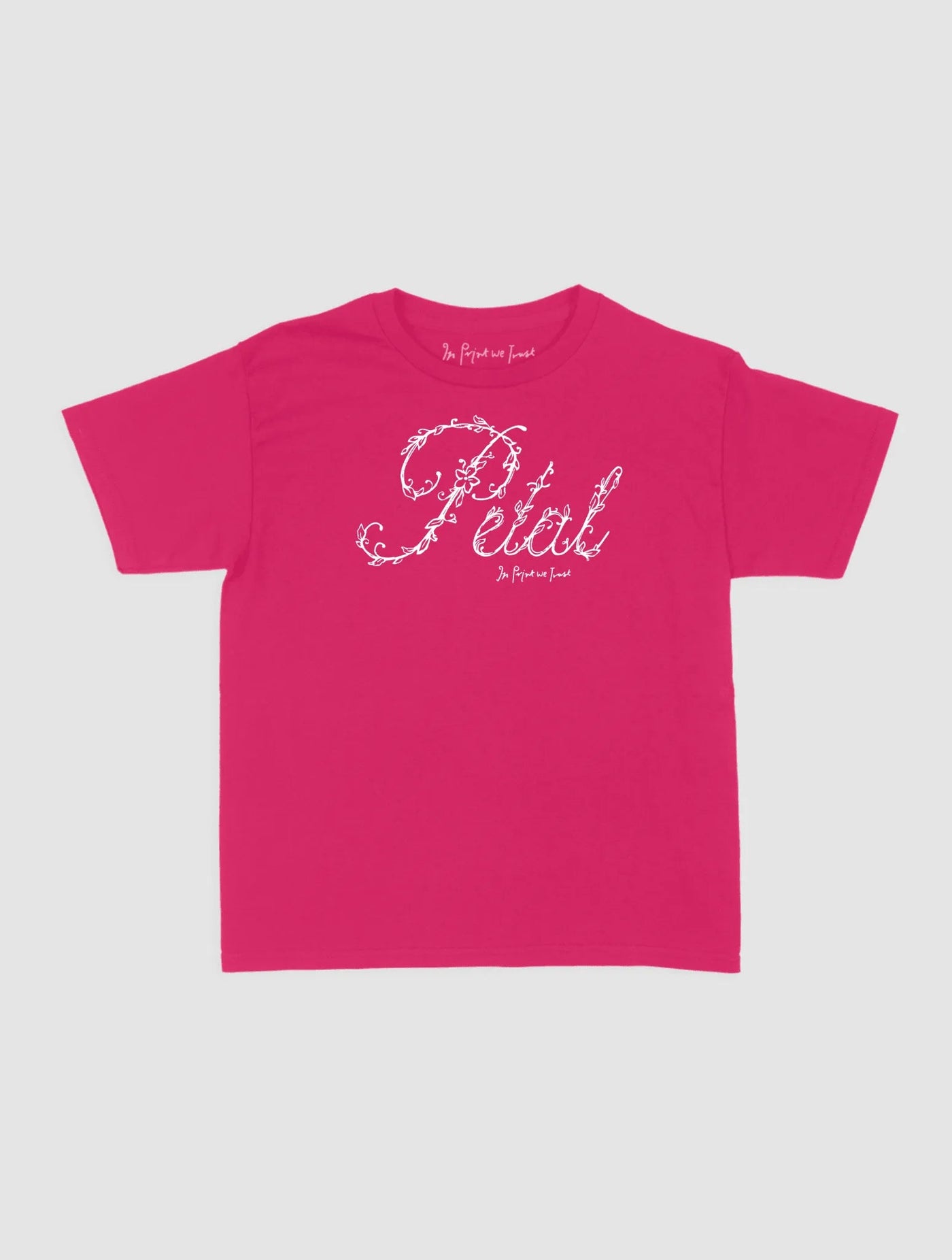 petal baby tee - In Print We Trust