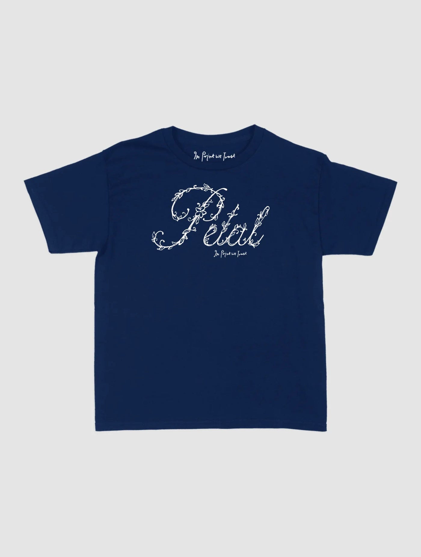 petal baby tee - In Print We Trust