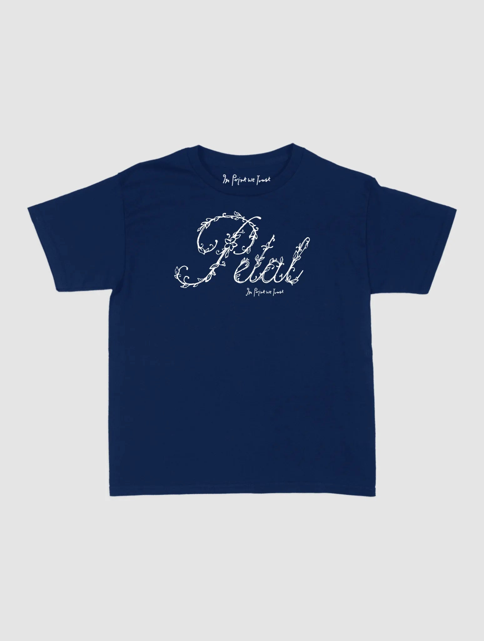 petal baby tee - In Print We Trust
