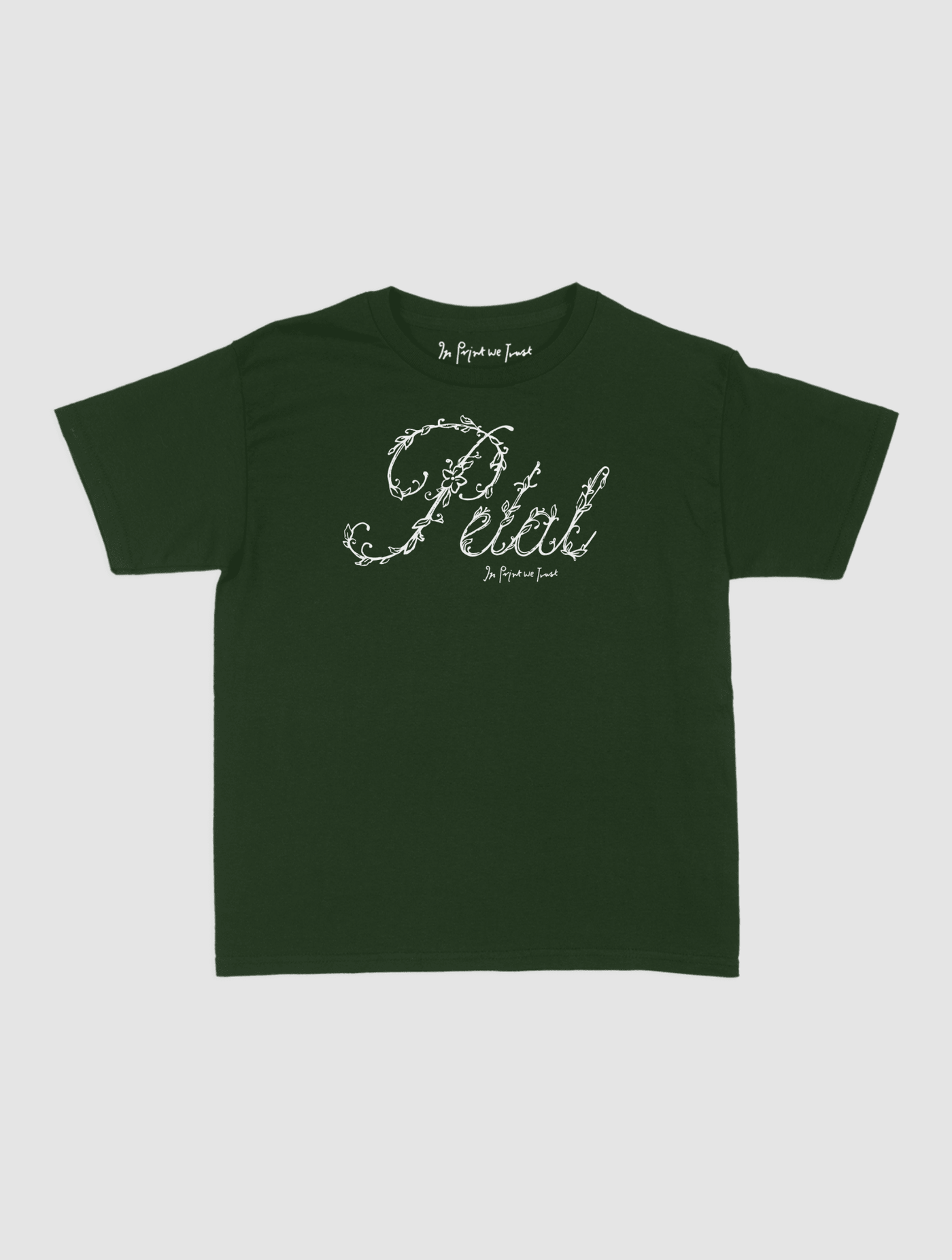 petal baby tee - In Print We Trust