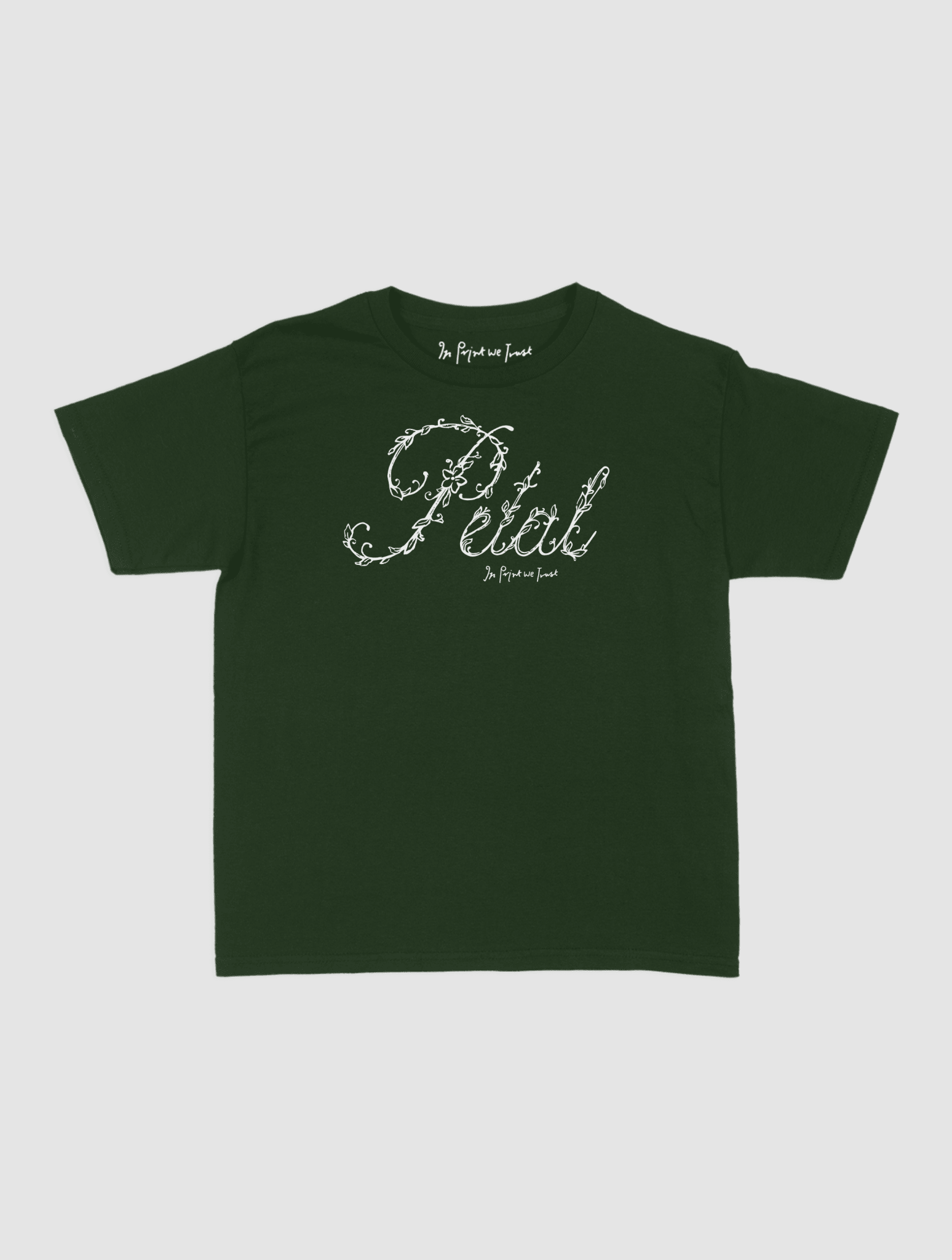 petal baby tee - In Print We Trust