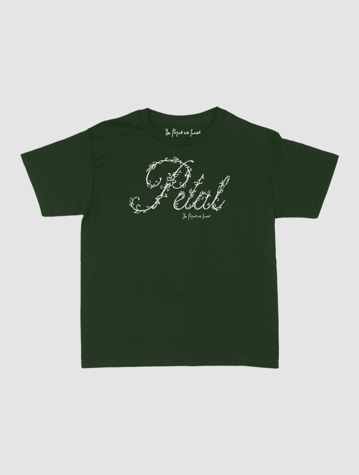 petal baby tee - In Print We Trust