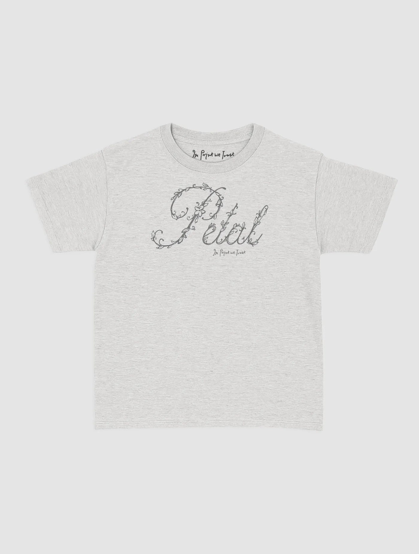 petal baby tee - In Print We Trust