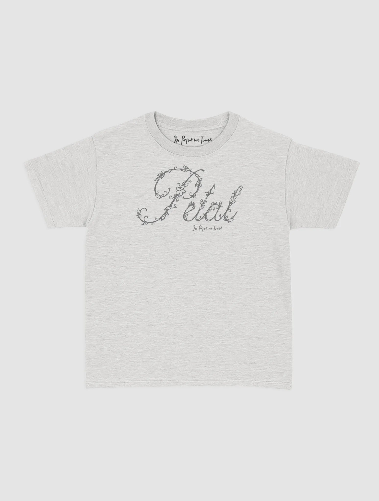 petal baby tee - In Print We Trust