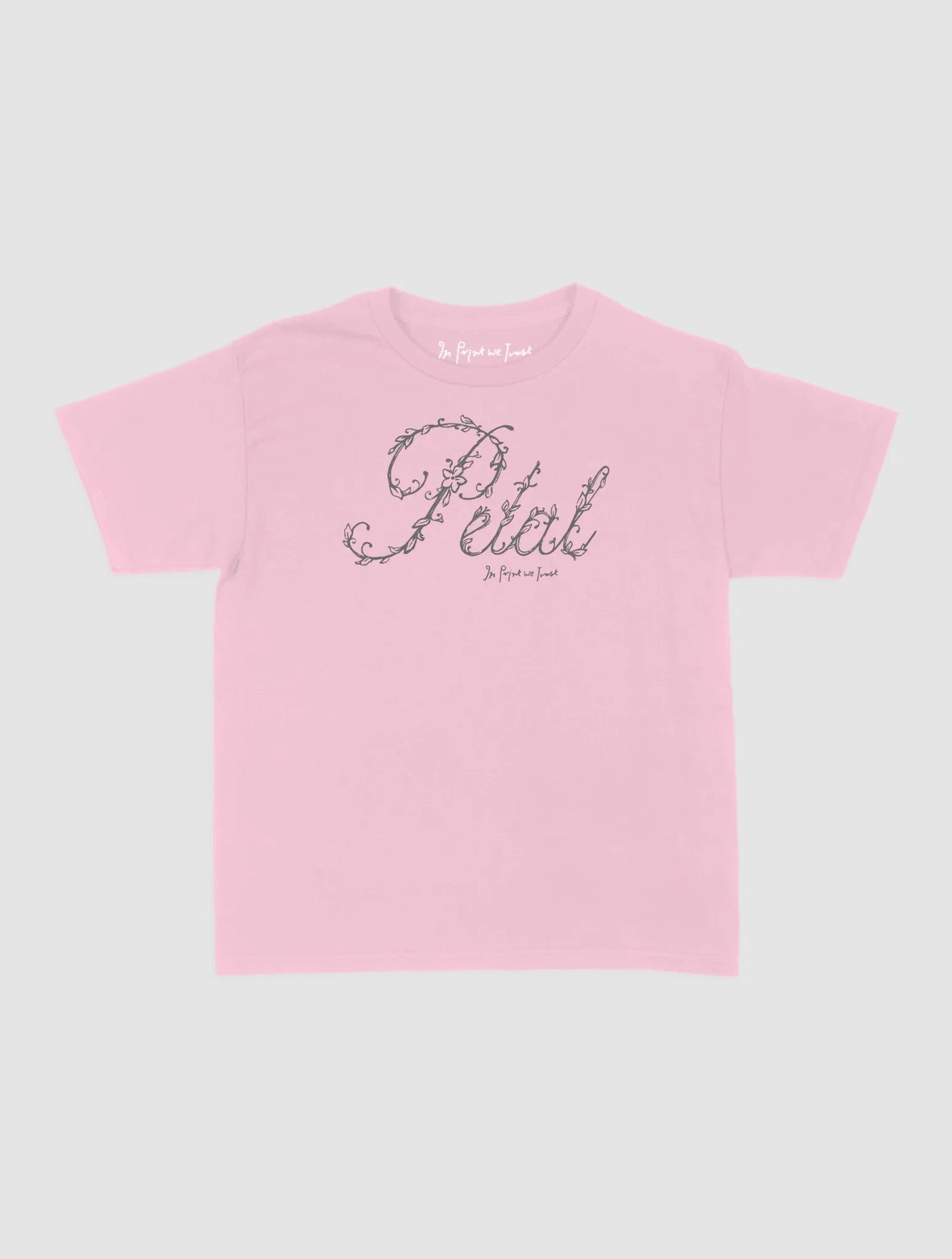 petal baby tee - In Print We Trust