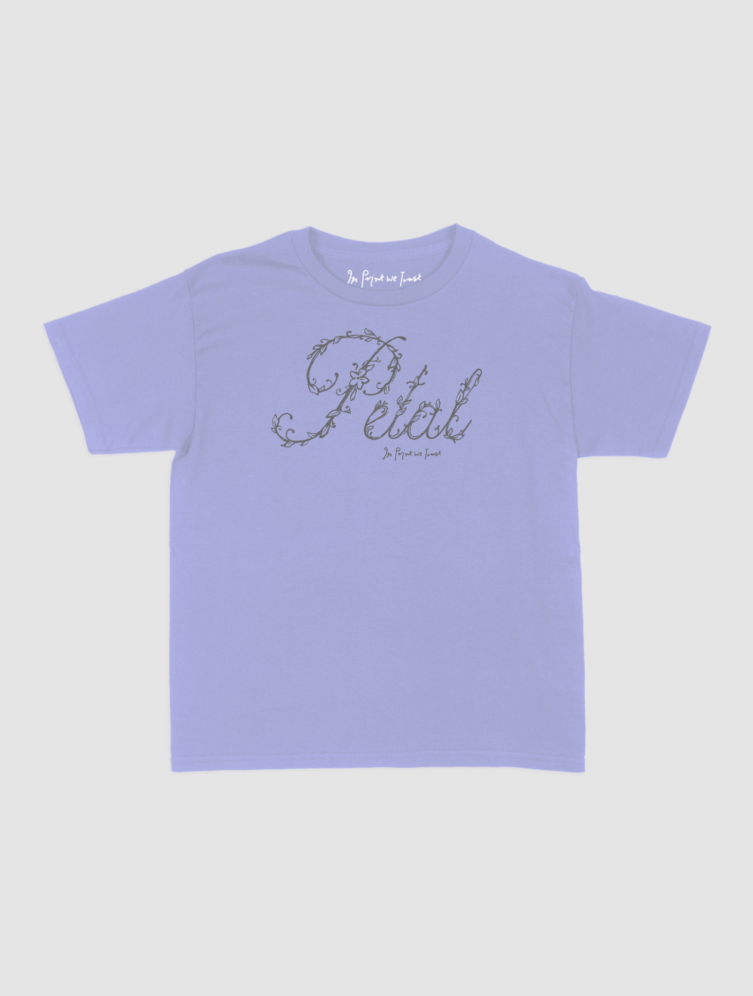 petal baby tee - In Print We Trust