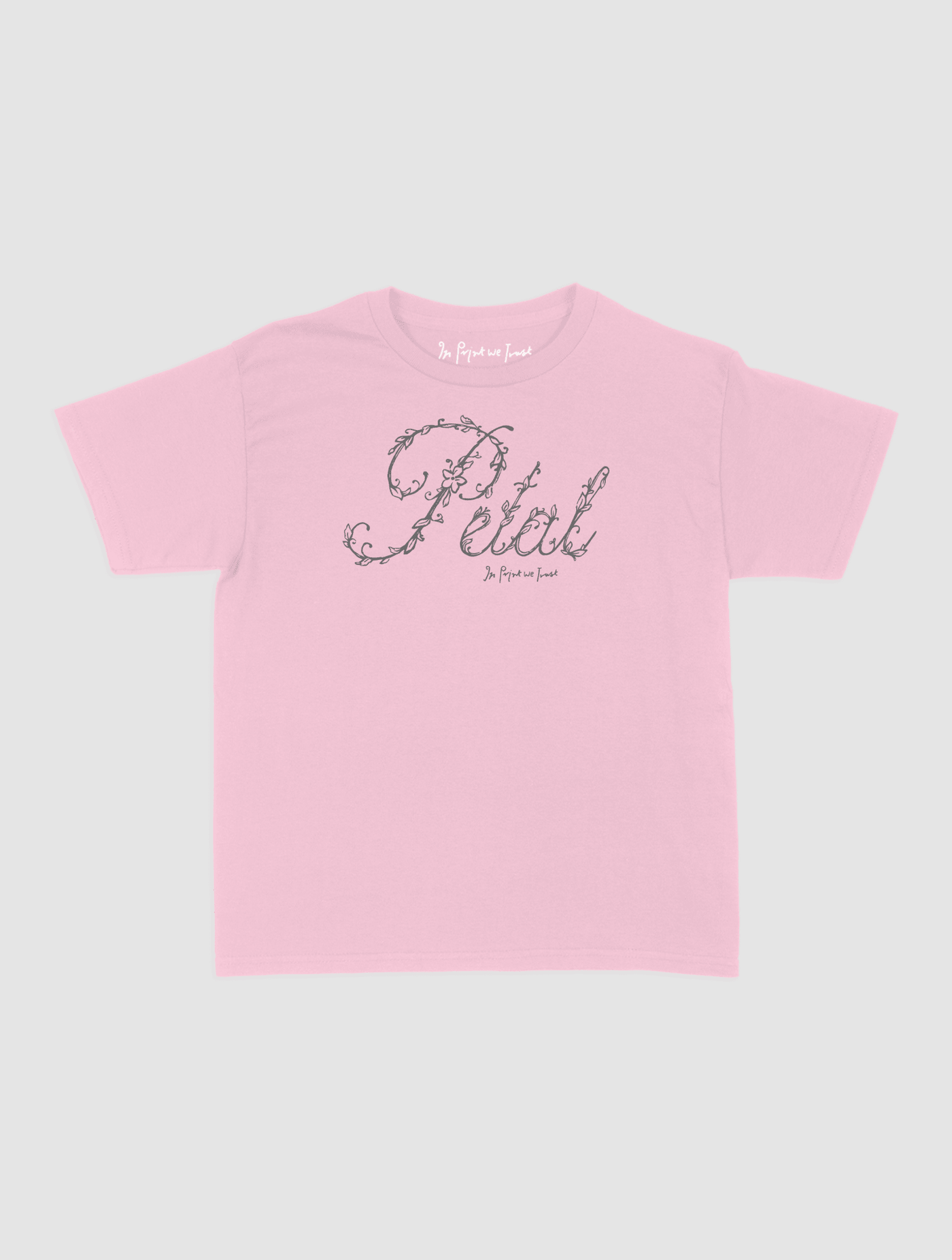 petal baby tee - In Print We Trust