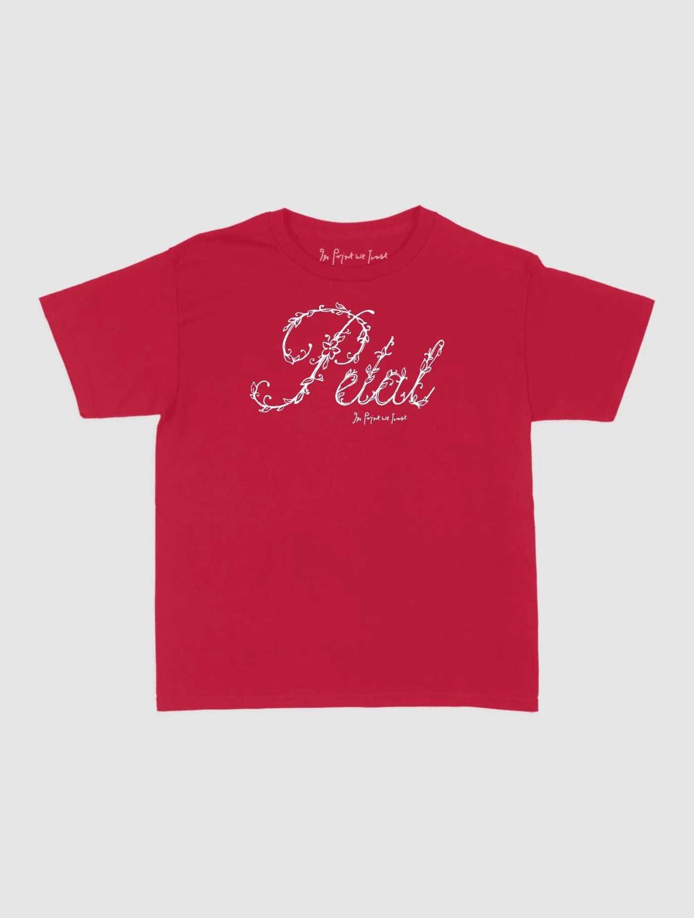 petal baby tee - In Print We Trust