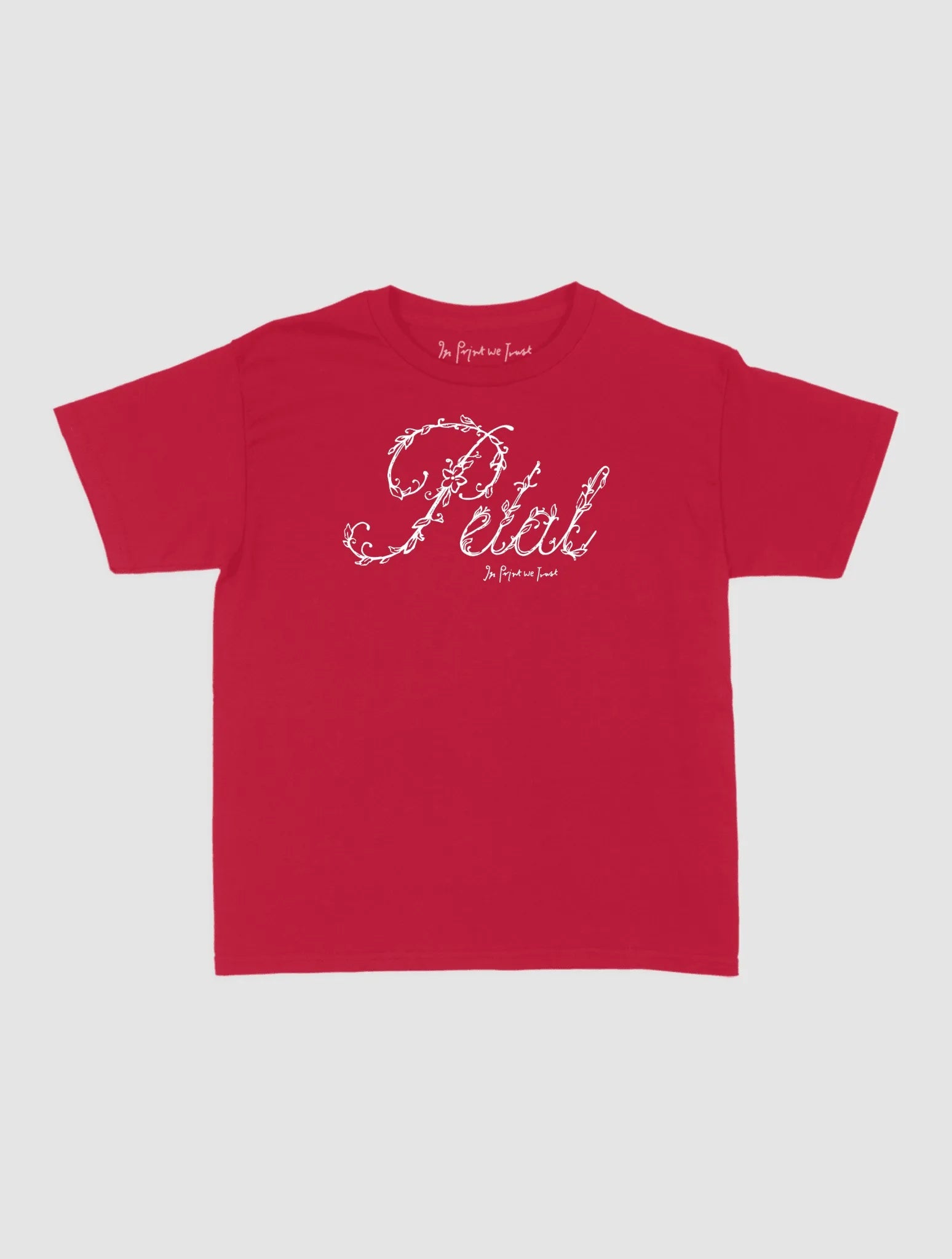 petal baby tee - In Print We Trust